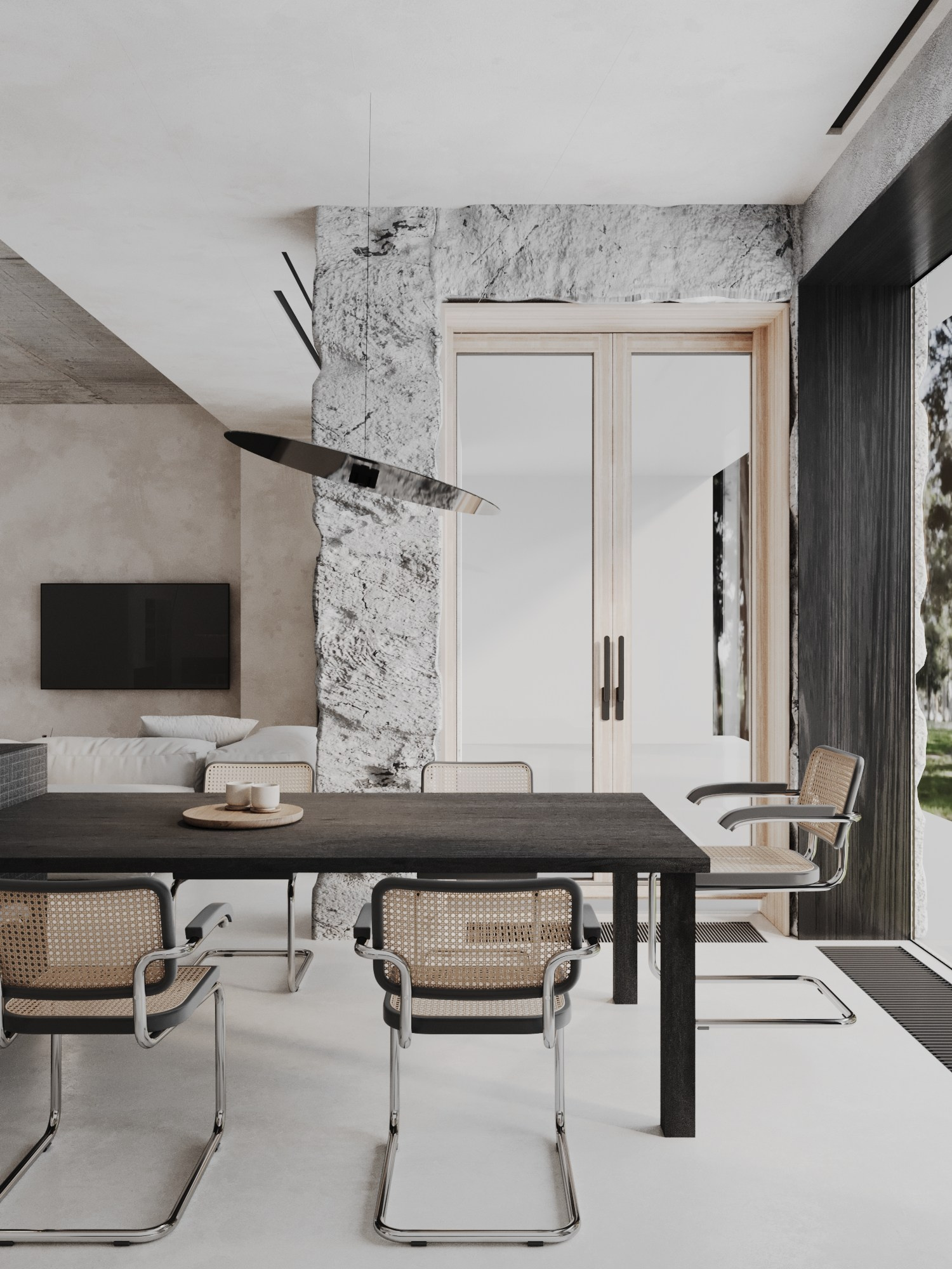 Дизайн-проект частного дома в Краснодаре. Главная