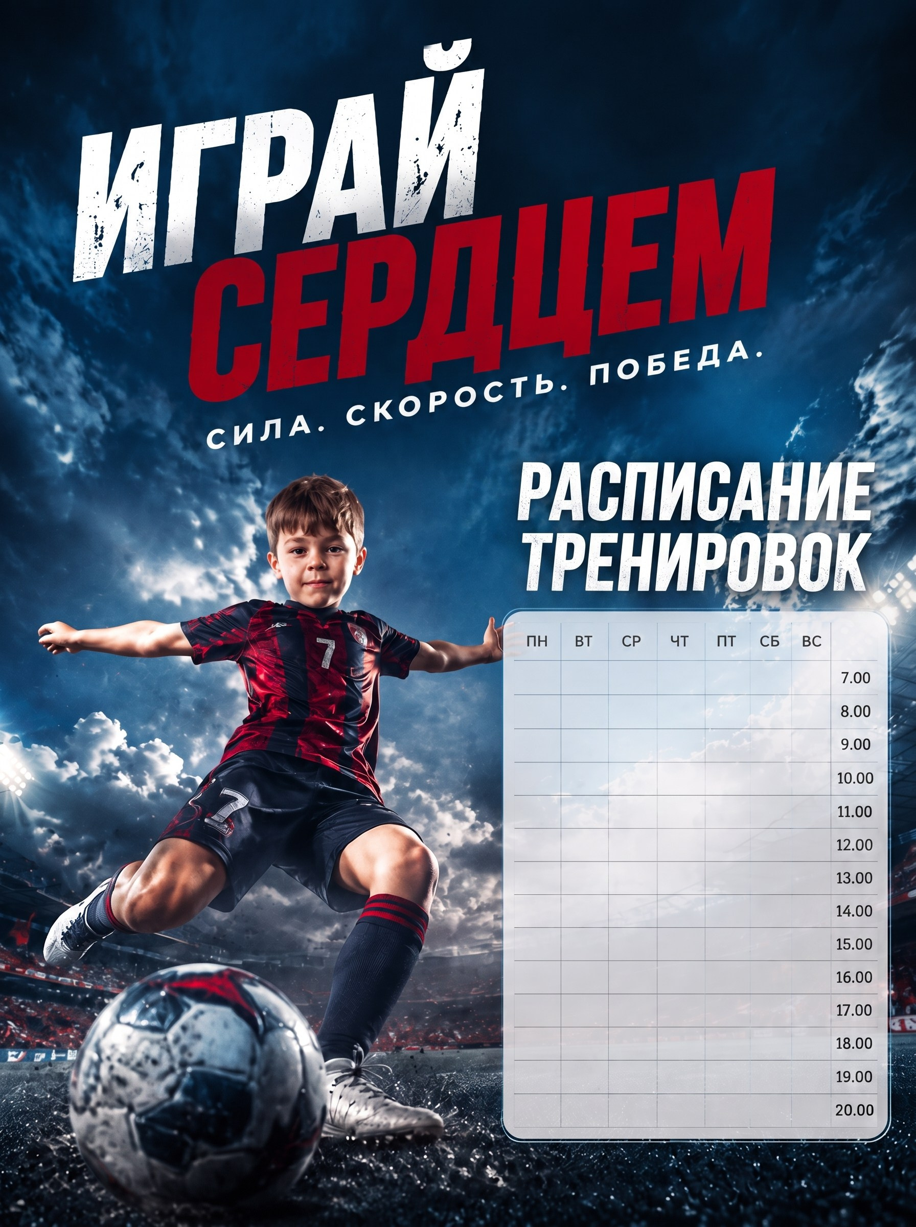 Расписание