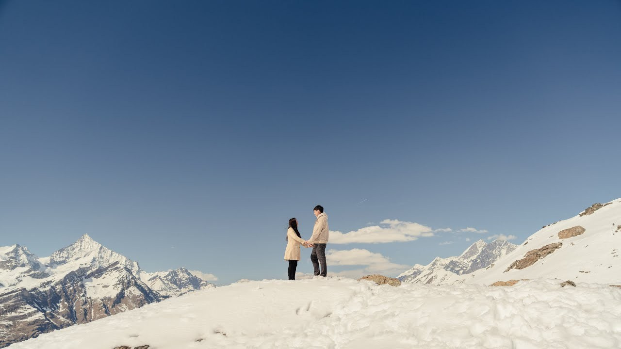 Фотосессия в Церматте | Свадебная фотосъёмка. Профессиональный свадебный фотограф в Женеве и Швейцарии | Таня Вовчецкая