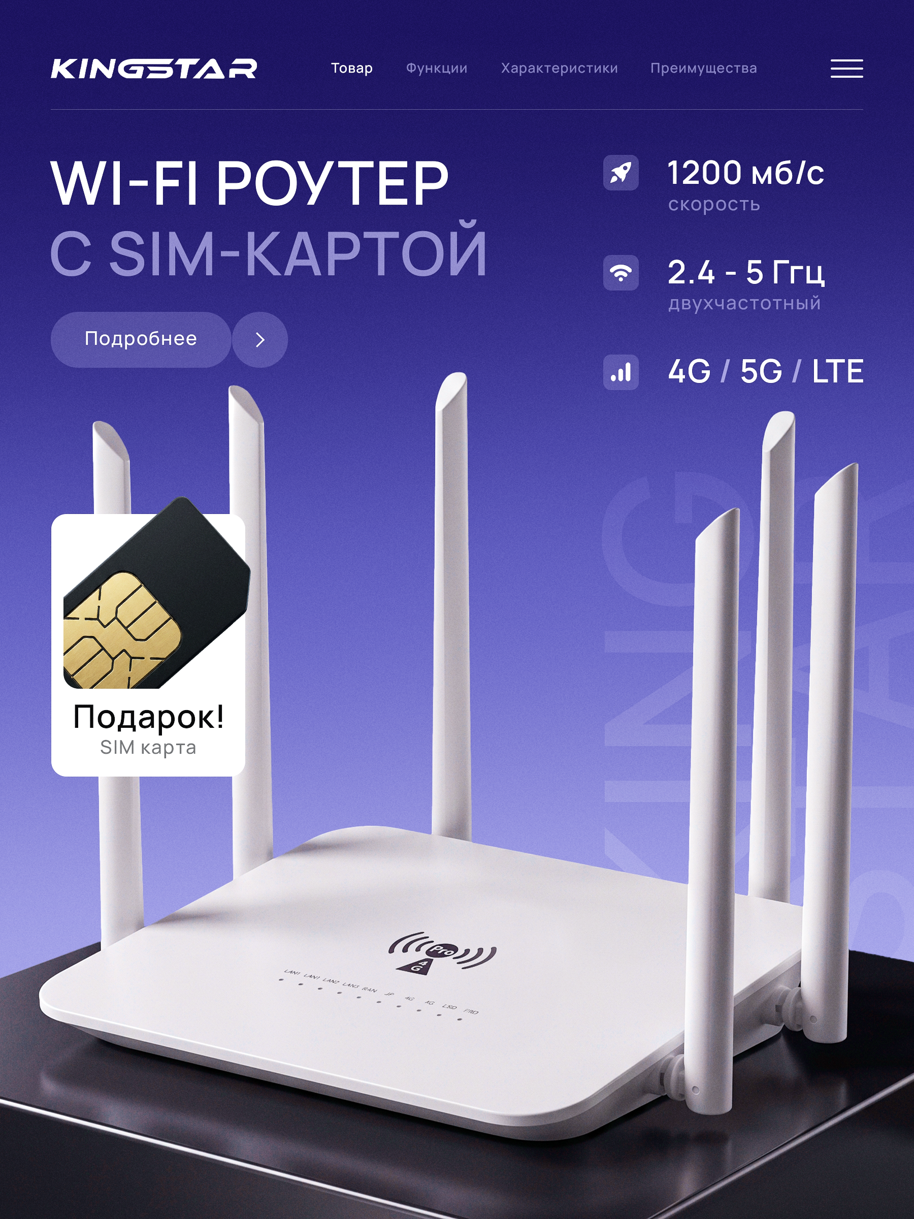 Роутер с SIM картой