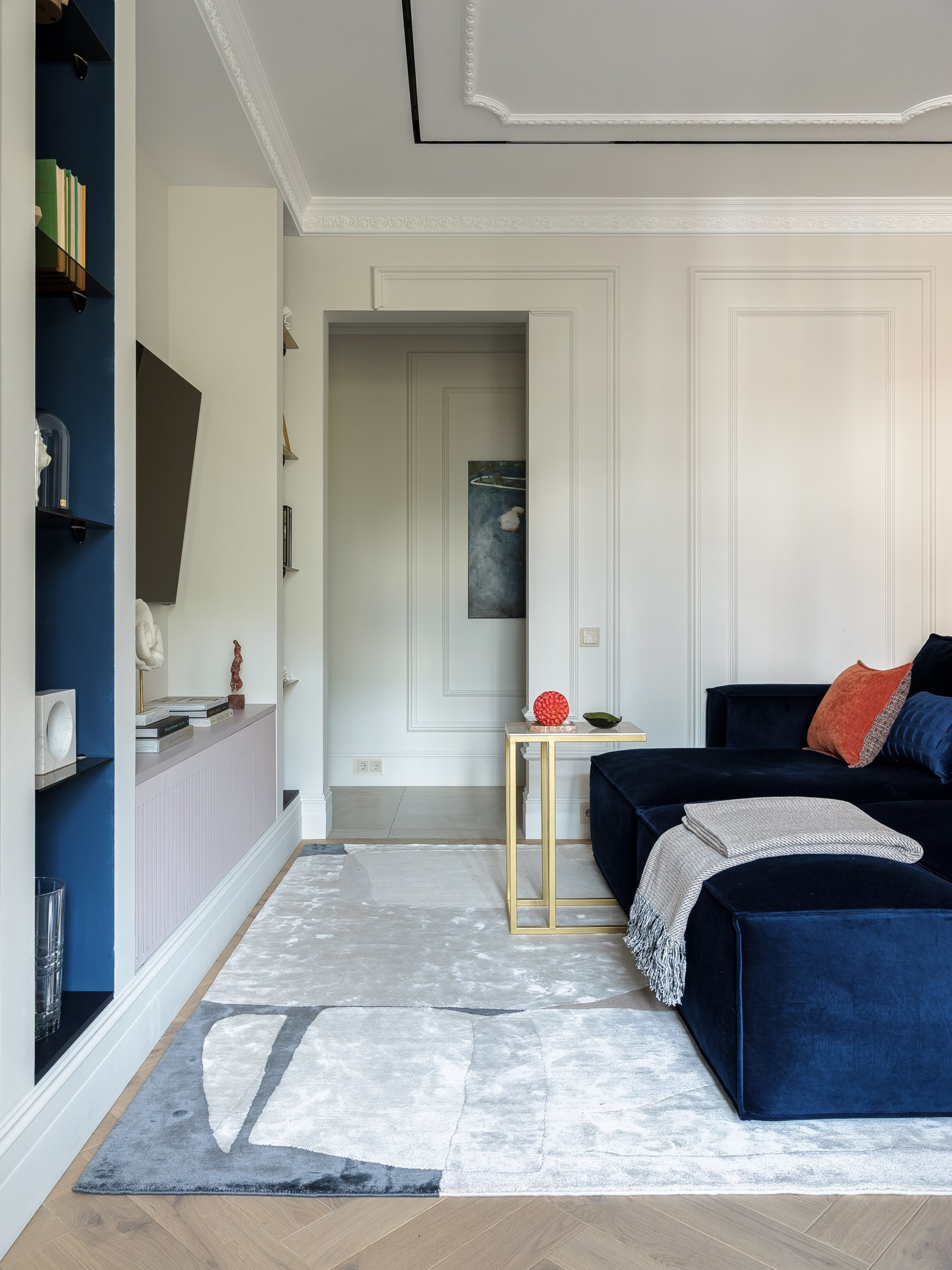 Проект: Б. Черемушкинская | Элегантная мягкость интерьера