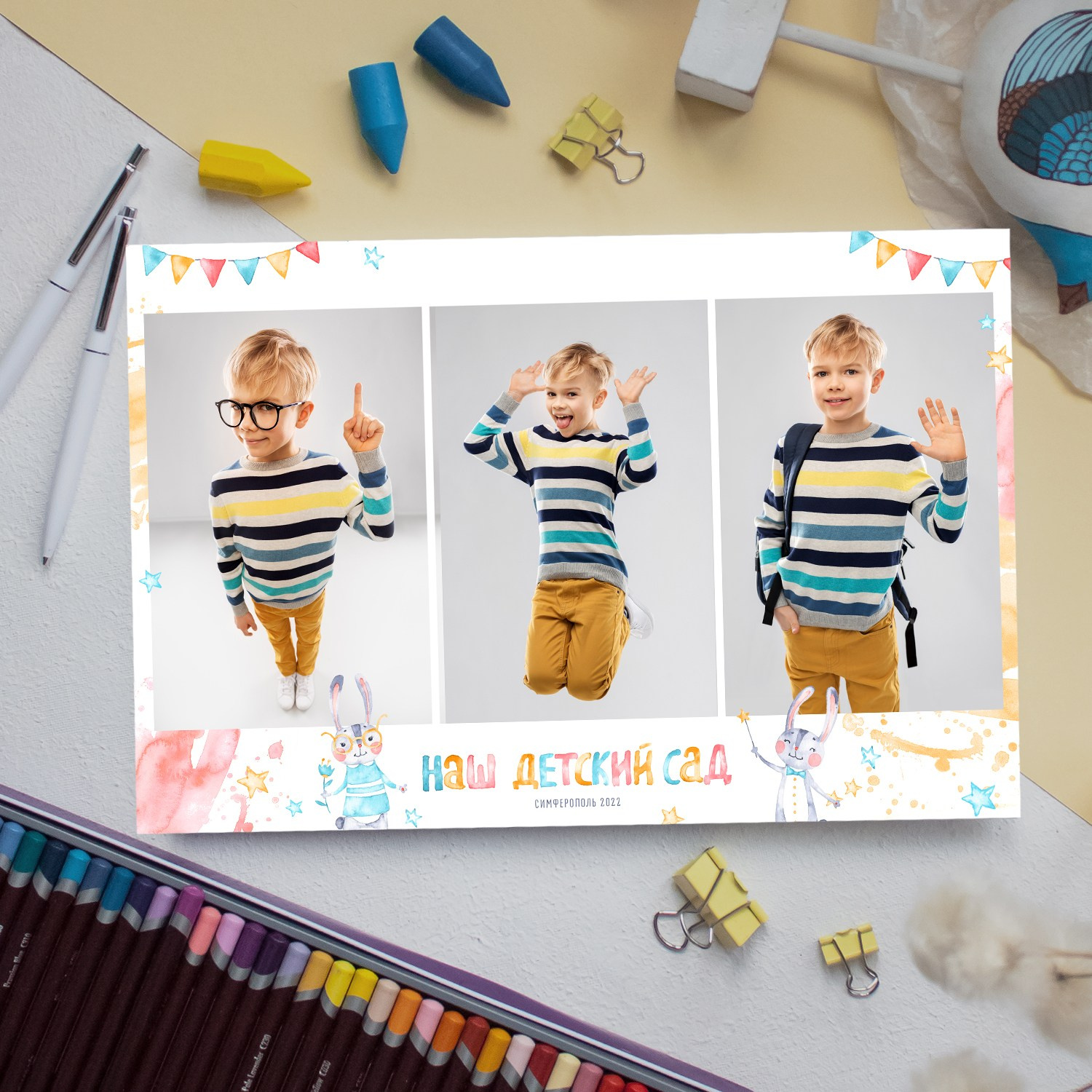 Коллажи, кружки для школы / детского сада. Фото и видео Москва. Свадебный фотограф, видеограф, фотосессии, видеосъемка