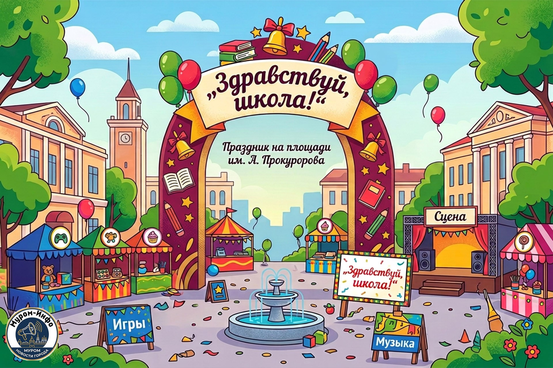 День победы город Муром. Новости Мурома. Муром-Инфо