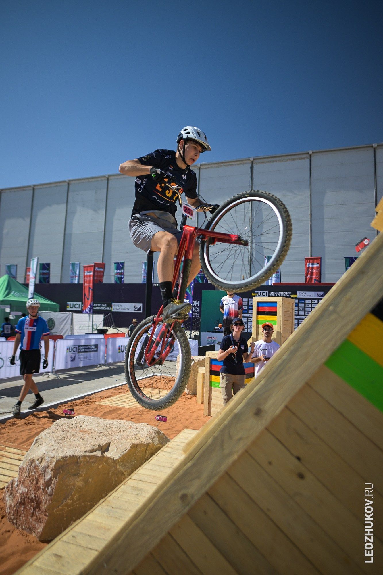 UCI Trials World Champs 2025 — день 2. Спортивный фотограф Леонид Жуков