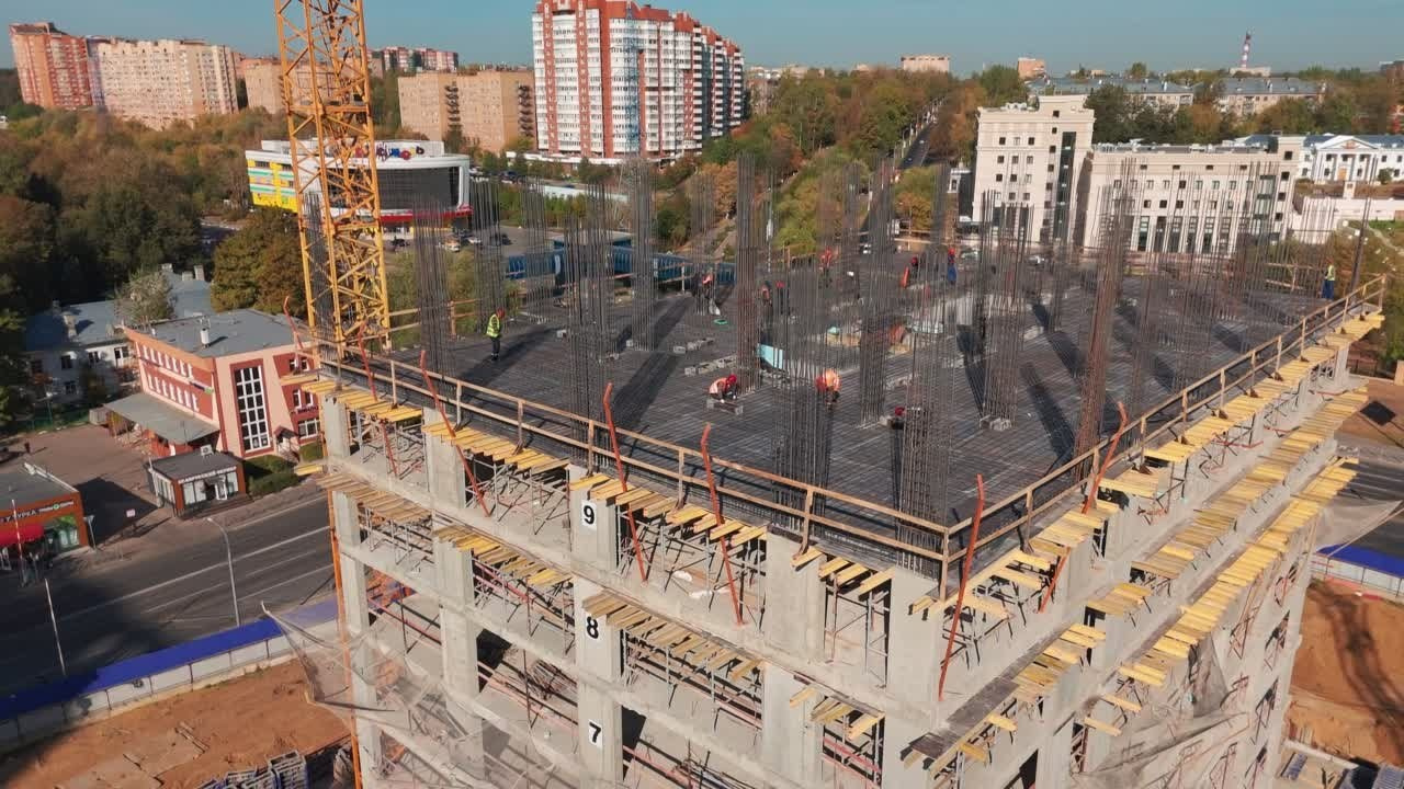 Архитектура и недвижимость. Ход строительства. Съемка с дрона. Профессиональное решение для частных лиц и бизнеса