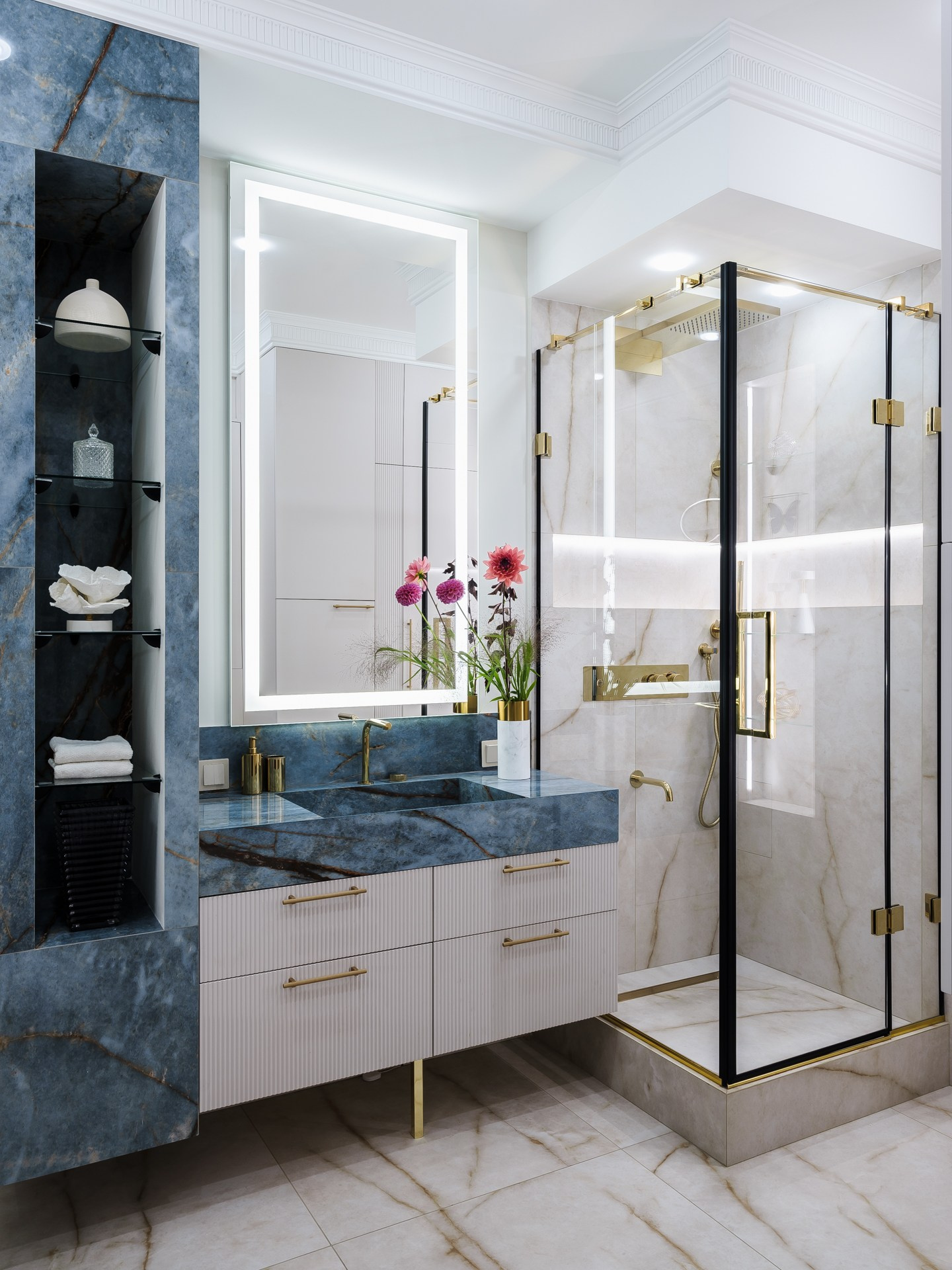 Проект: Б. Черемушкинская | Элегантная мягкость интерьера