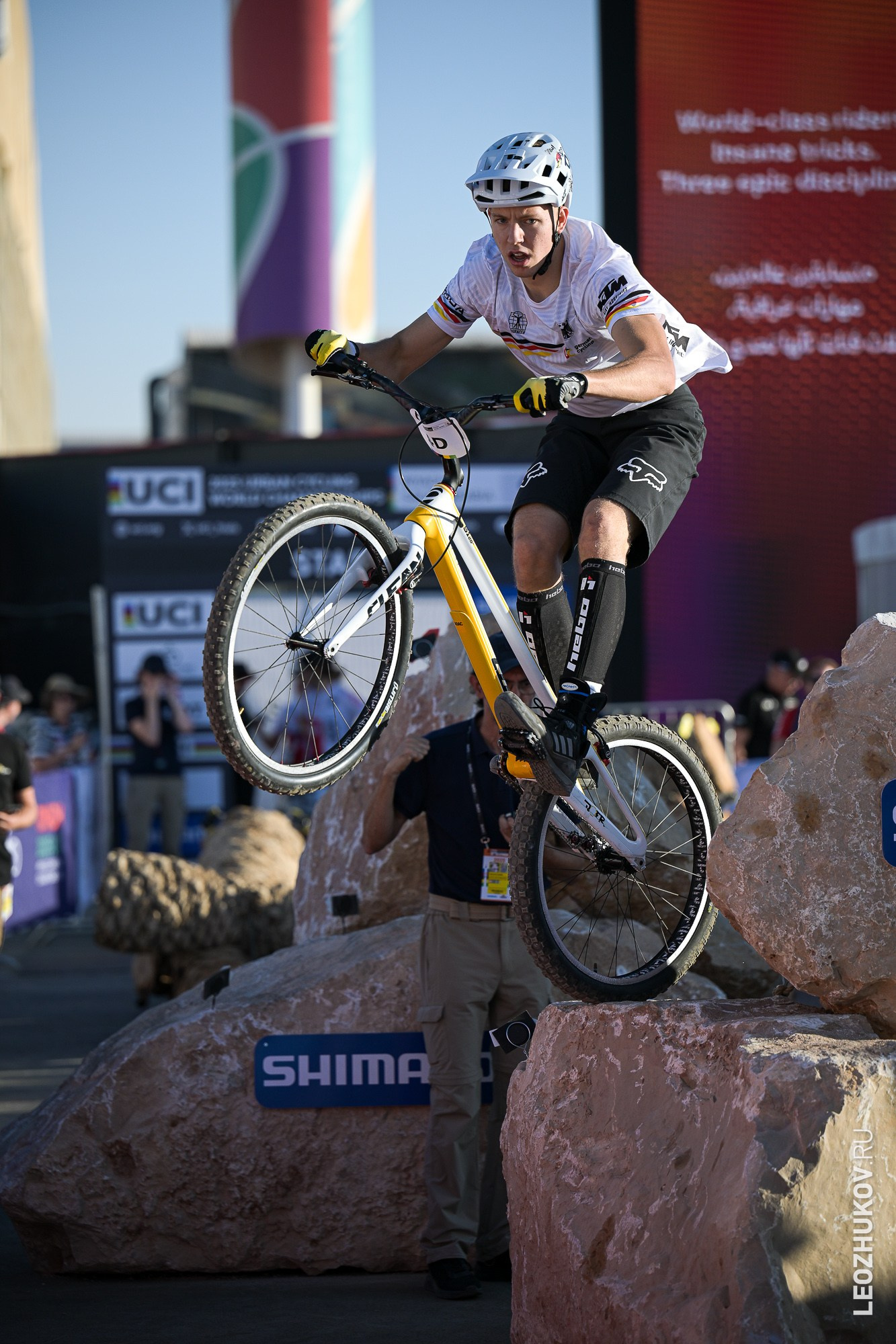UCI Trials World Champs 2025 — день 1. Спортивный фотограф Леонид Жуков