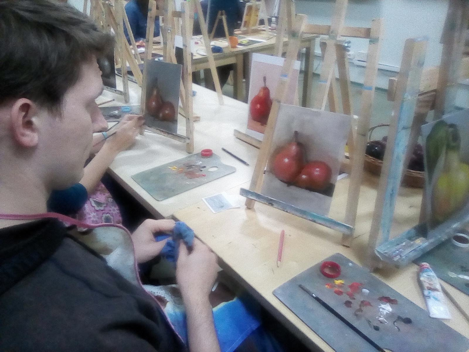 Художественная студия, руководитель — Оксана Гапошина. Дом Шрёдера