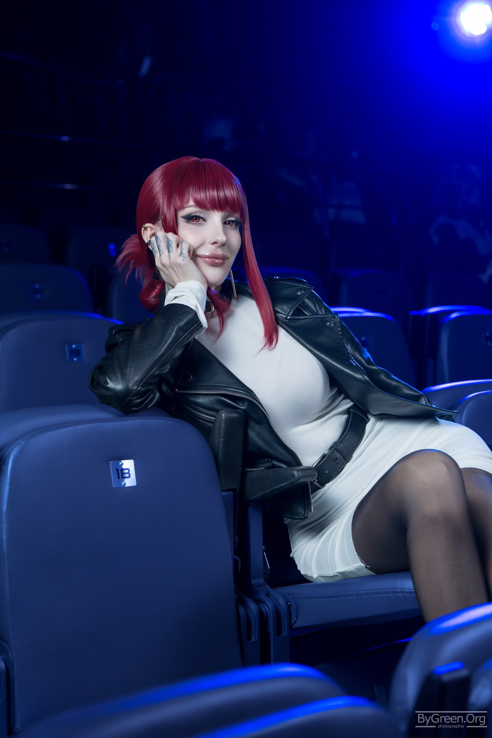 Cosplay at Fandom Fest 2026 — portrait in the CSKA Arena stands, Moscow
