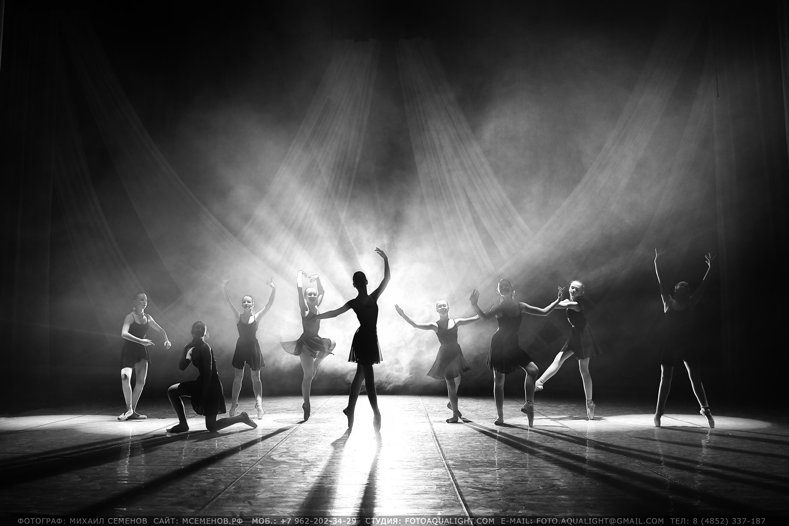 Детская БАЛЕТНАЯ фотосессия Фотограф Михаил Семенов, г. Ярославль