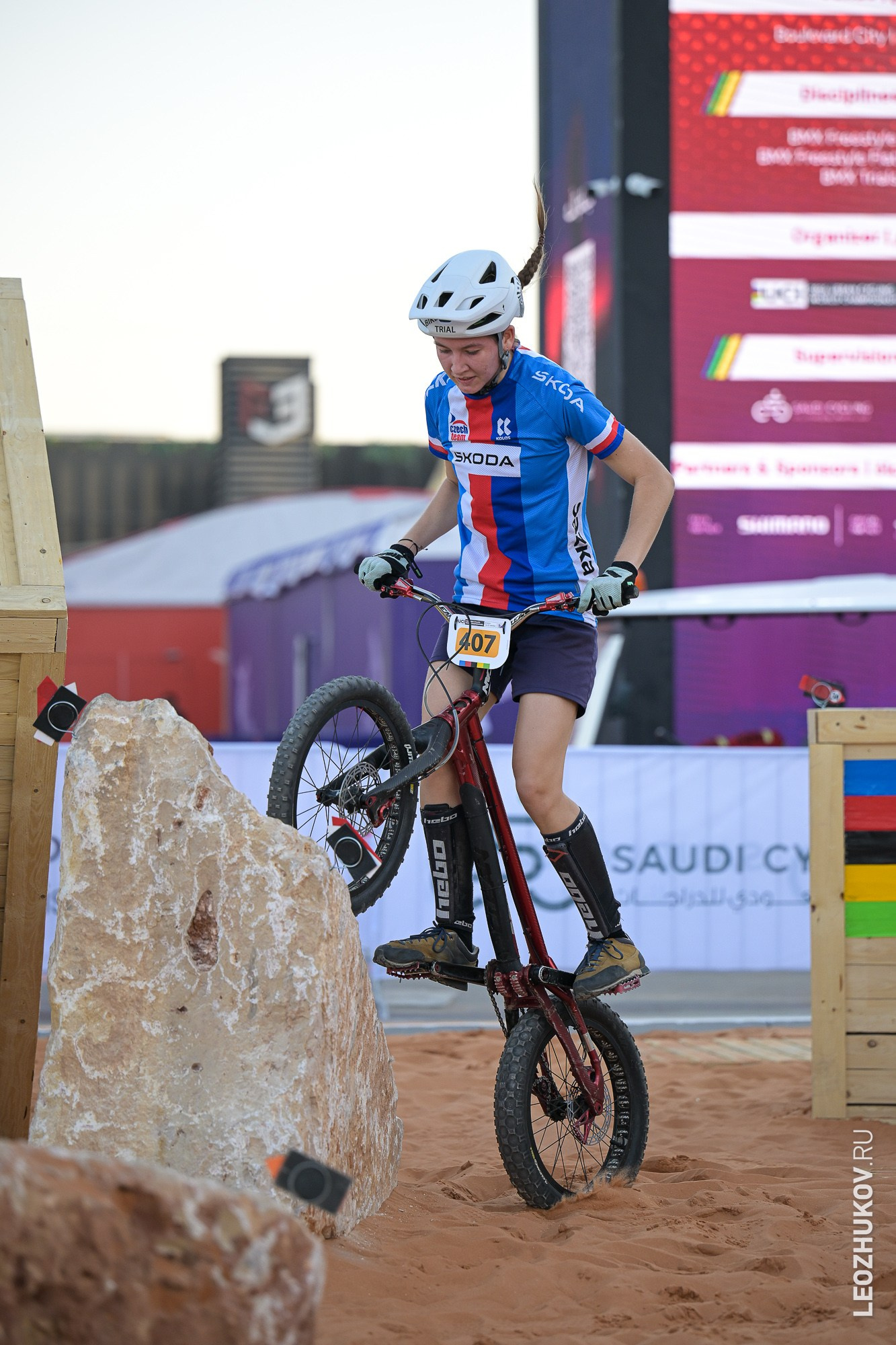 UCI Trials World Champs 2025 — день 2. Спортивный фотограф Леонид Жуков