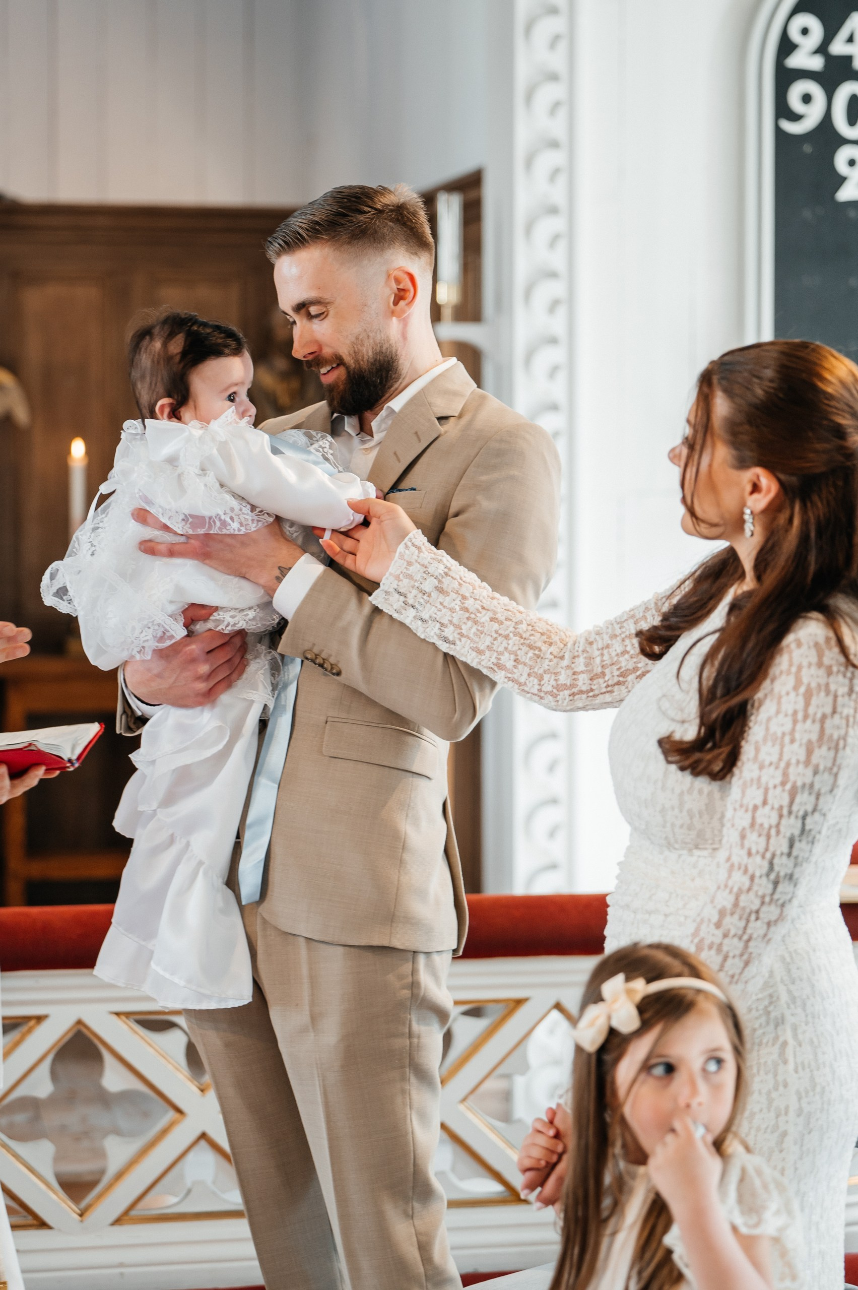 Dopfotografering i Kungsbacka Kyrka | Dopfotograf i Halland