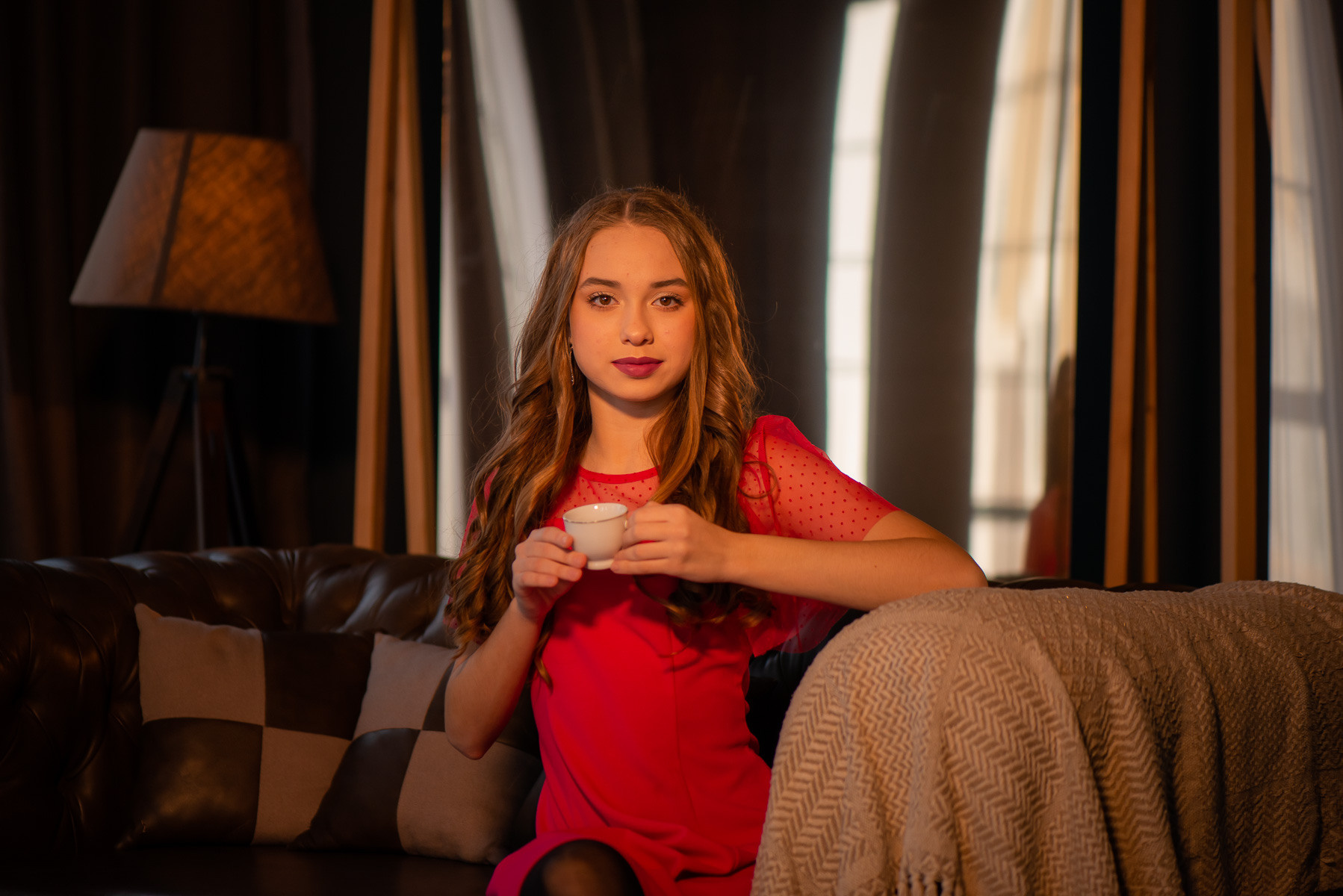 Красивая съемка на день рождения. Фотограф Диана Одинцова в Волгограде