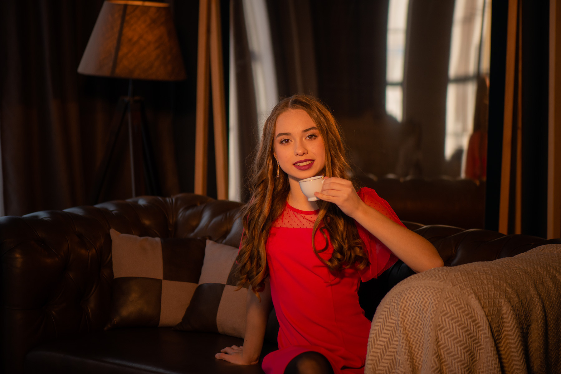 Красивая съемка на день рождения. Фотограф Диана Одинцова в Волгограде