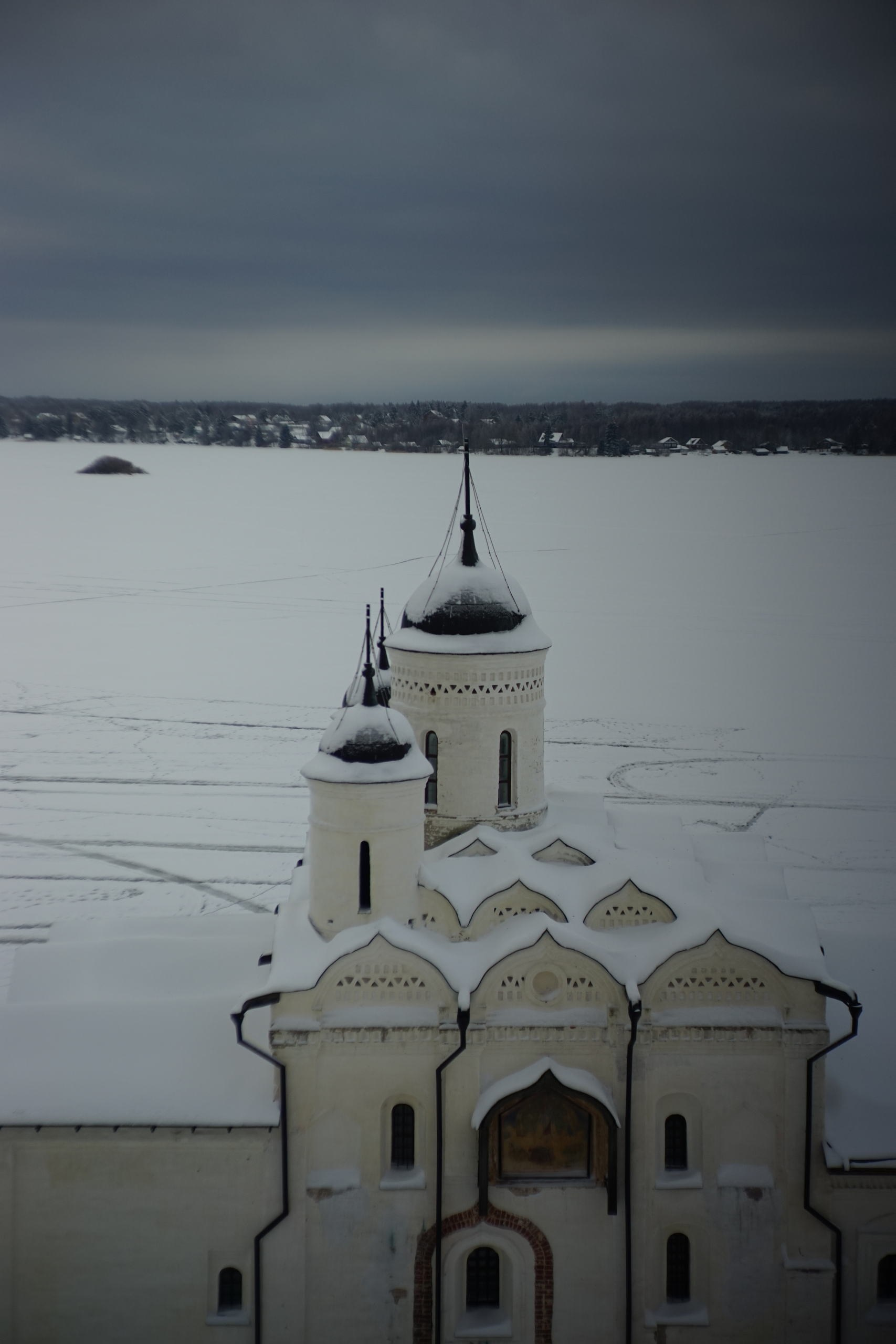 Кирилло-Белозерский монастырь, чудо Вологодской области, Кириллов зимой