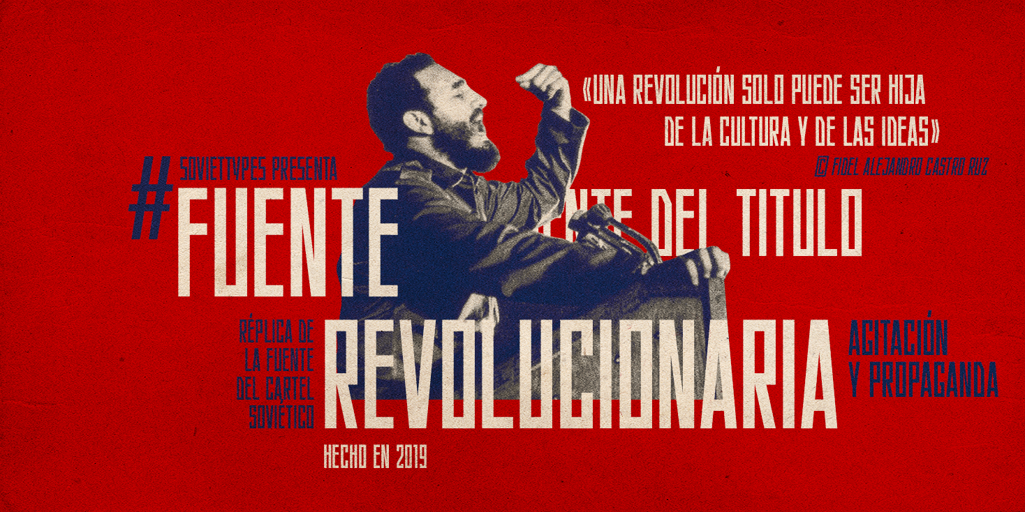 ST-Agitaciya font. Alexander Stan Shimanov