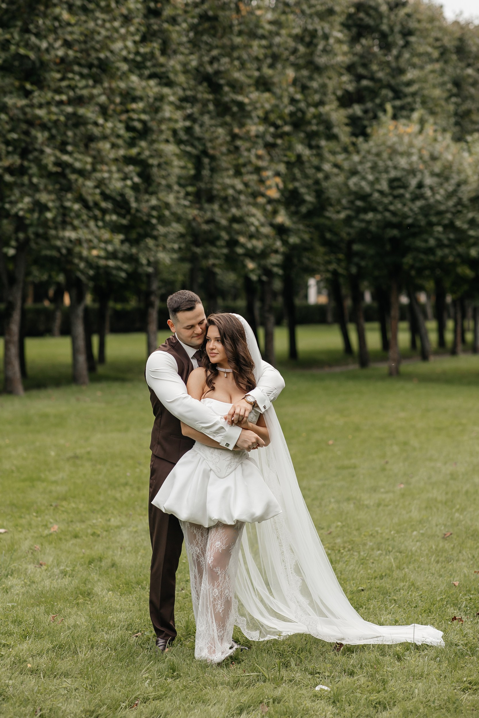 Свадебная фотосессия в усадьбе Архангельское