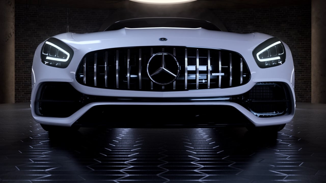 Mercedes. Pavel Permyakov — 3D Motion Designer