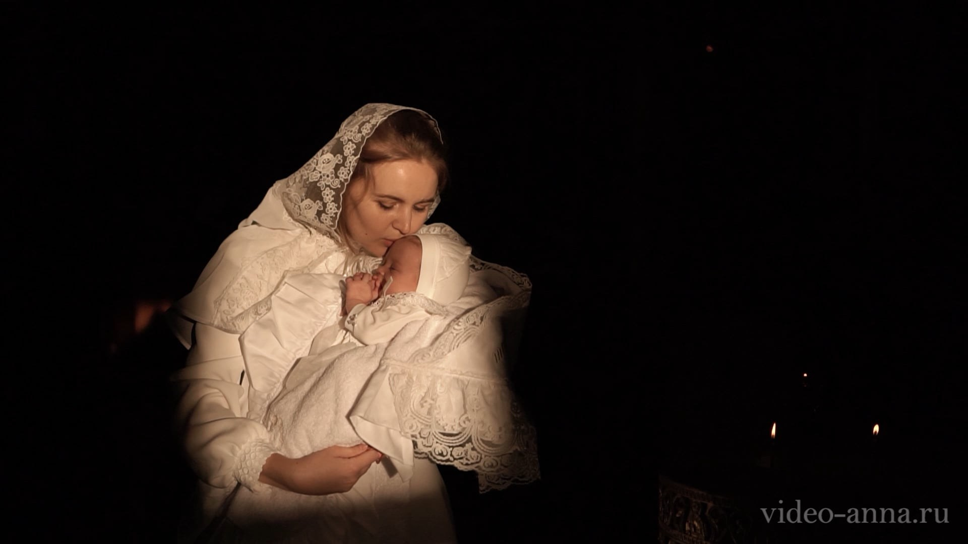 Видеосъёмка крещения в Москве