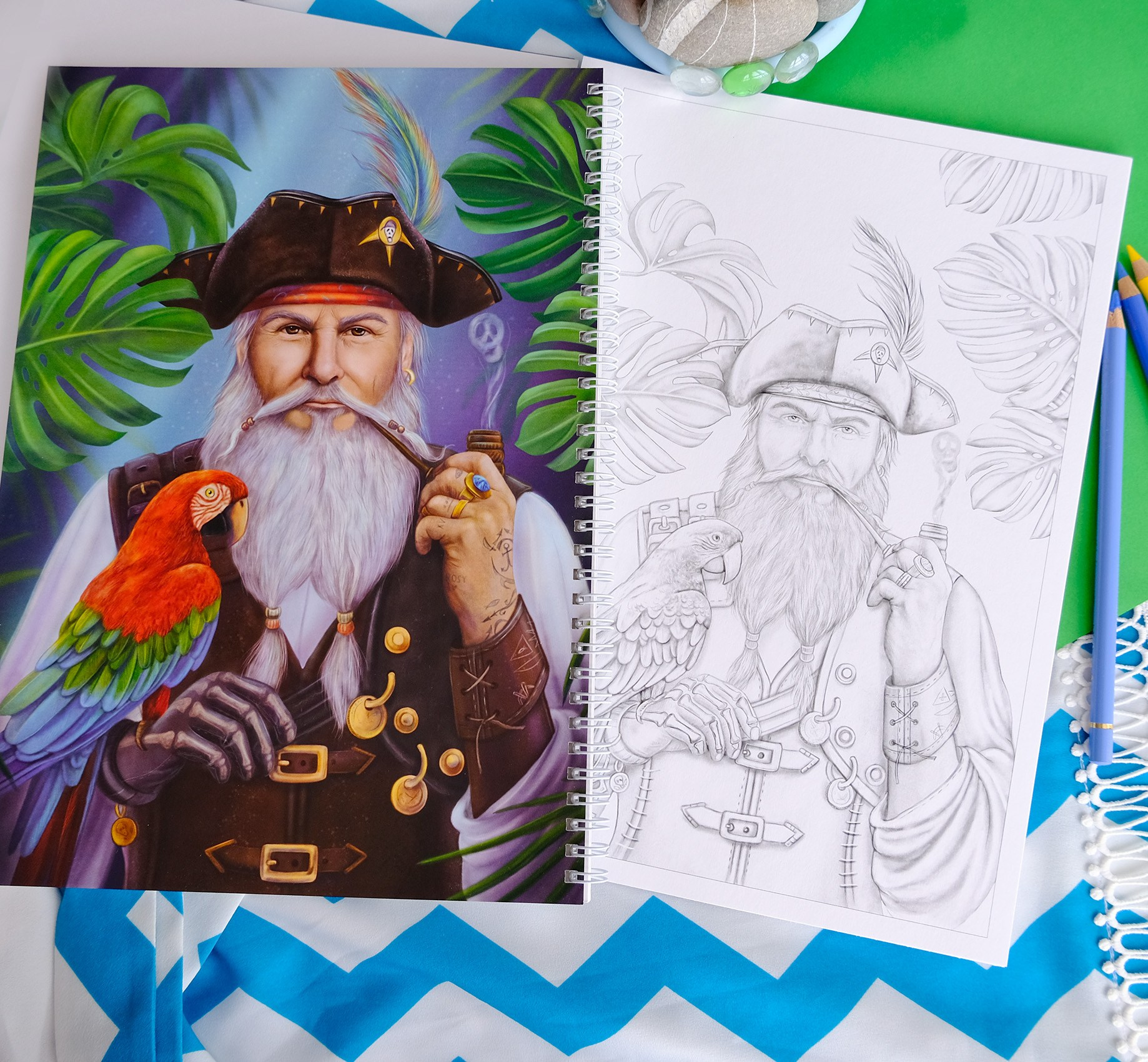 Pirates. Раскраски Алёны Лазаревой