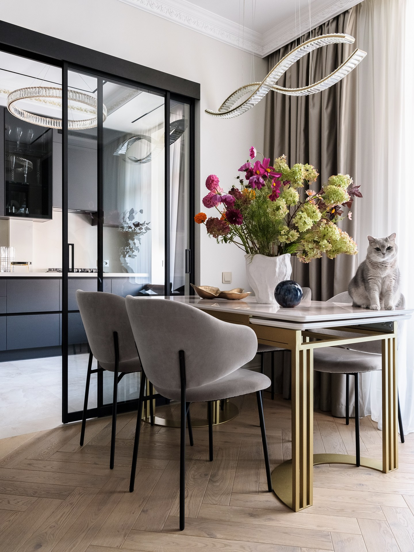 Проект: Б. Черемушкинская | Элегантная мягкость интерьера