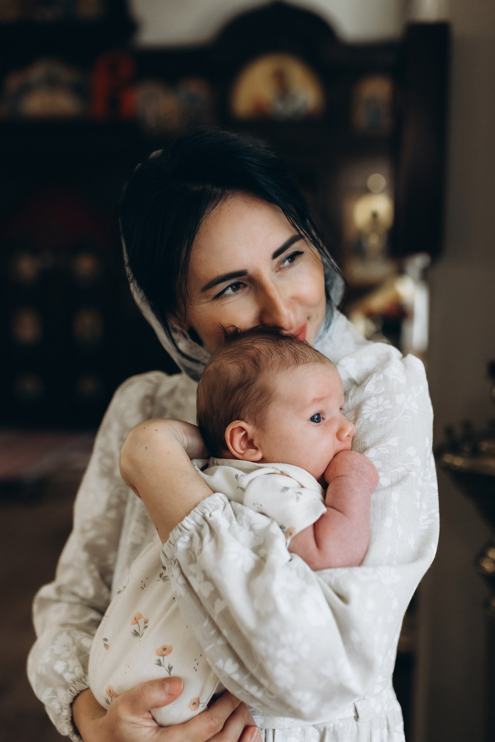 Таинство Крещения. Семейный LIFESTYLE фотограф в Москве