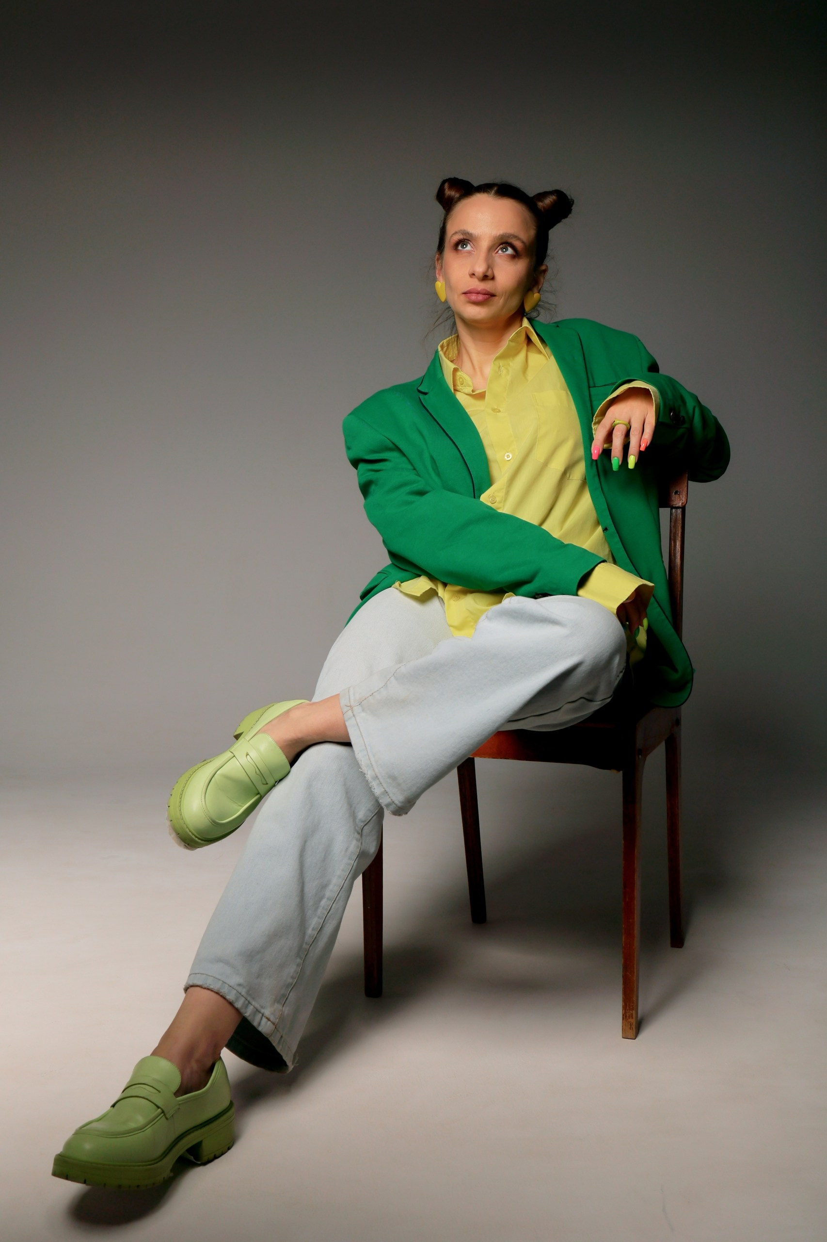 Фотосессия в студии для ведущей