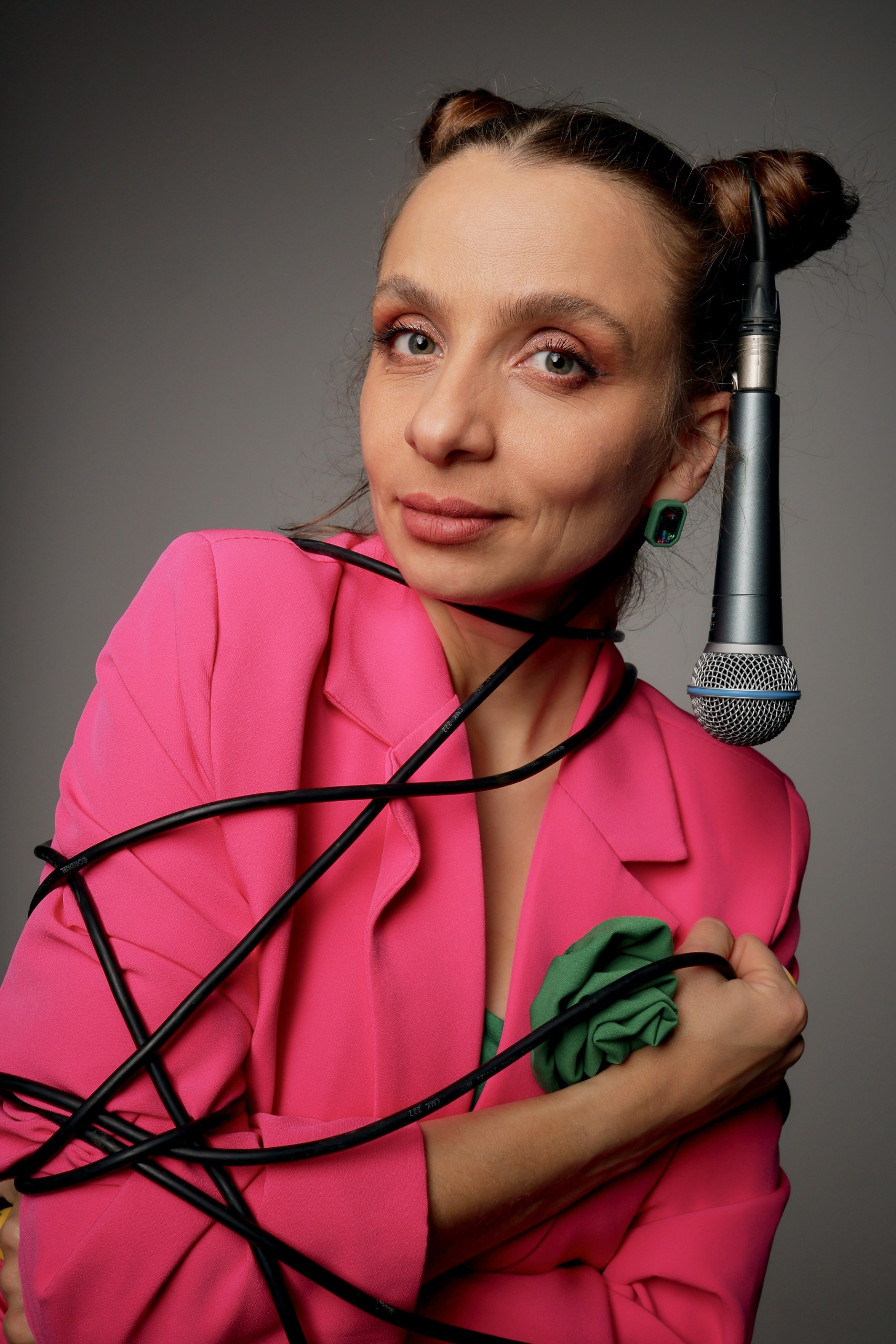 Фотосессия в студии для ведущей