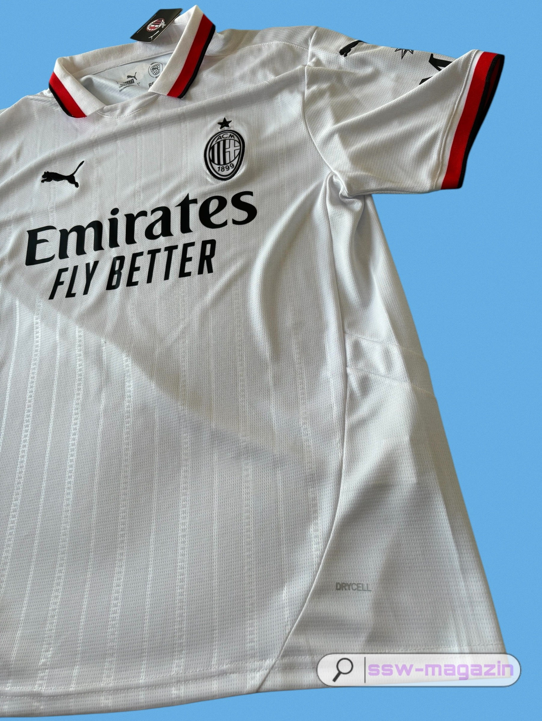 Белая джерси Milan 2024-2025 купить. Футбольный магазин — ssw_magazin