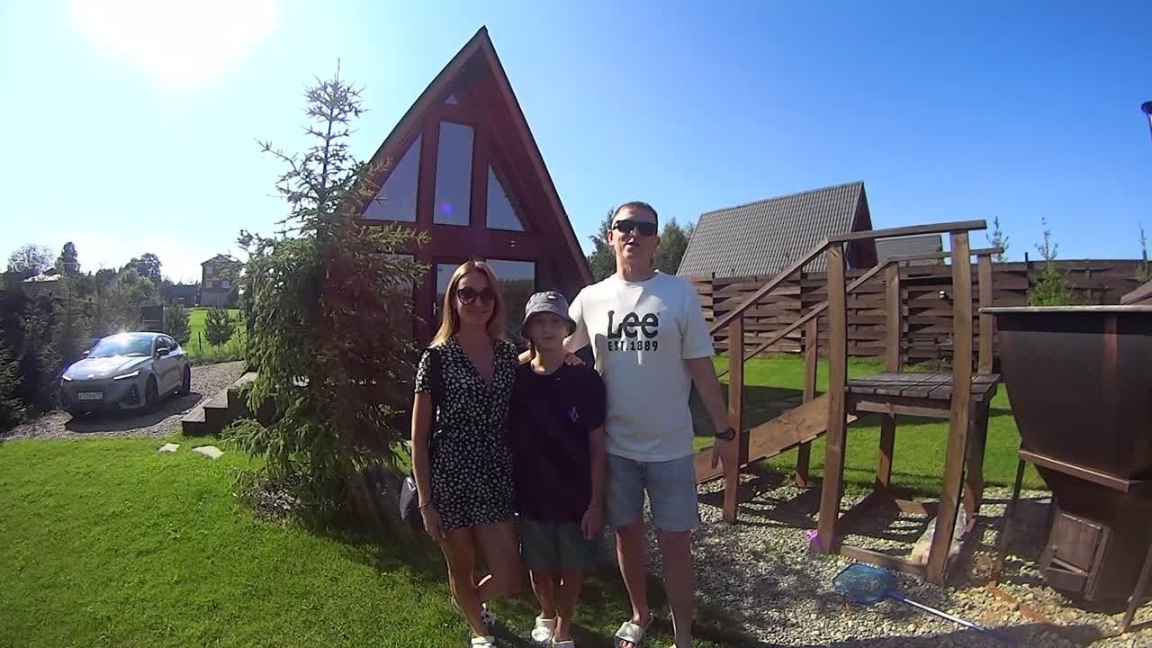 Отзывы посетителей о базе отдыха Чантриум. Коттедж А-фрейм с баней и уличным чаном в Подмосковье - в аренду для отдыха