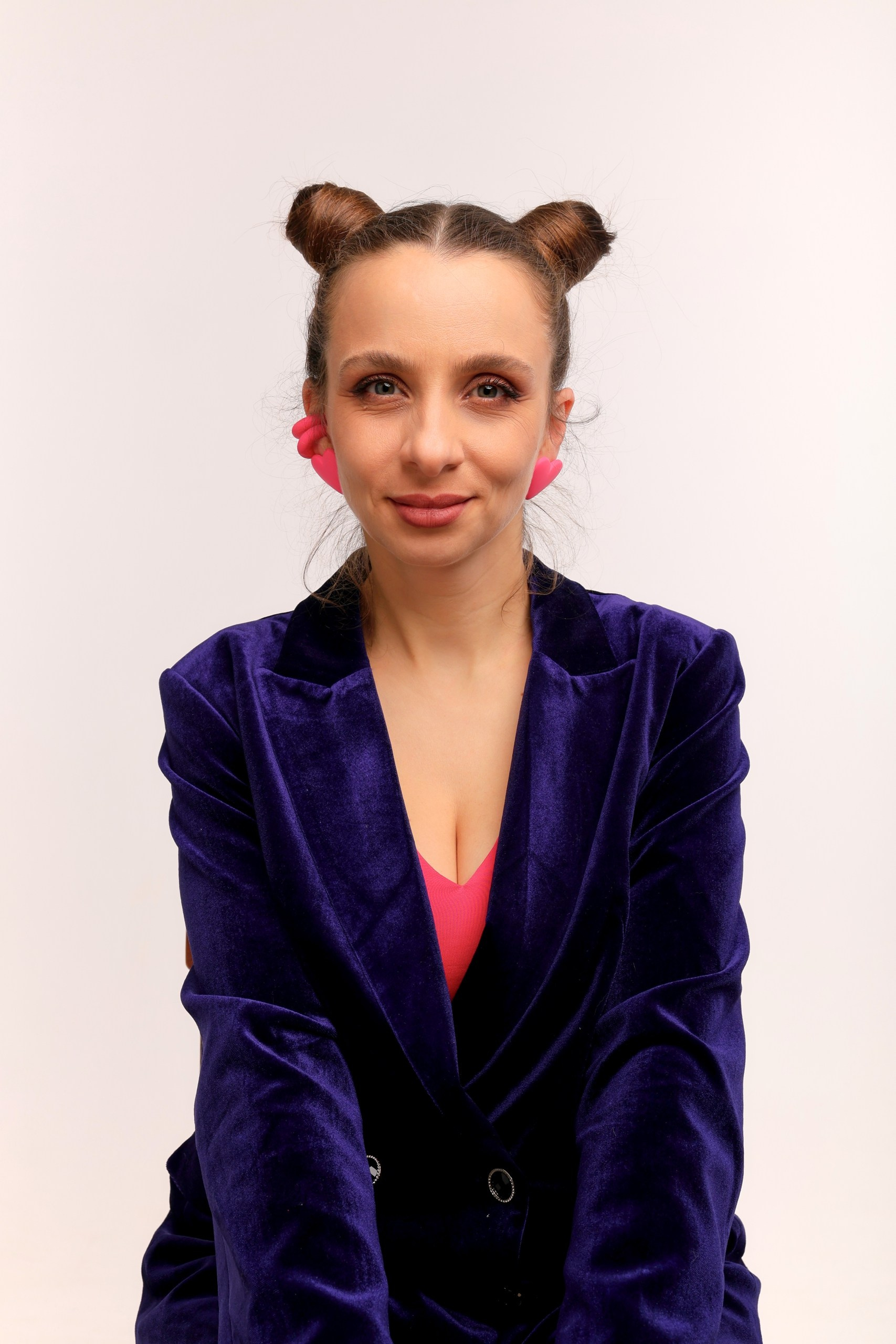 Фотосессия в студии для ведущей