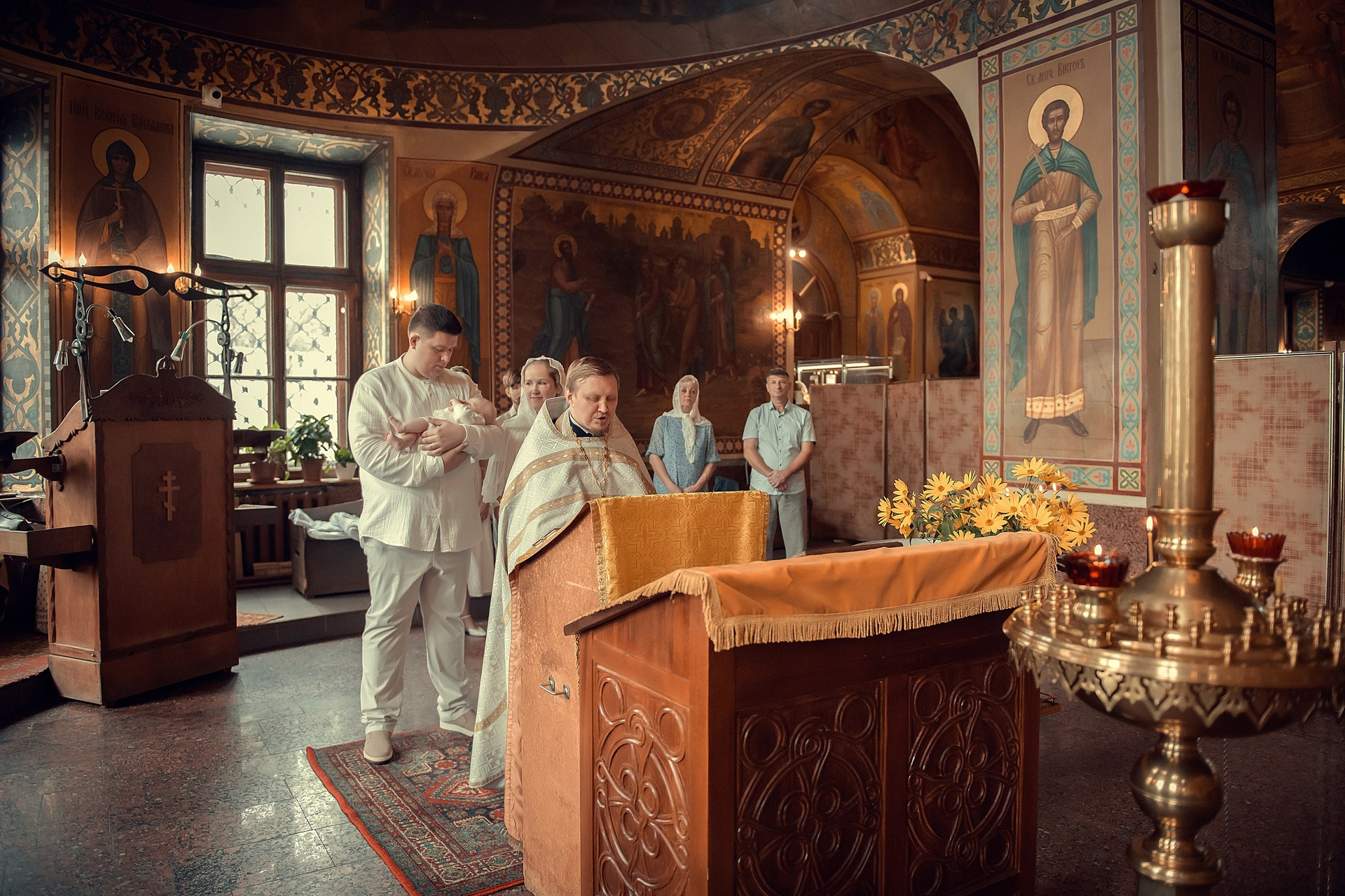 Видеосъемка Крещения и Венчания Москва. Видео с семейной фотосессии в Москве