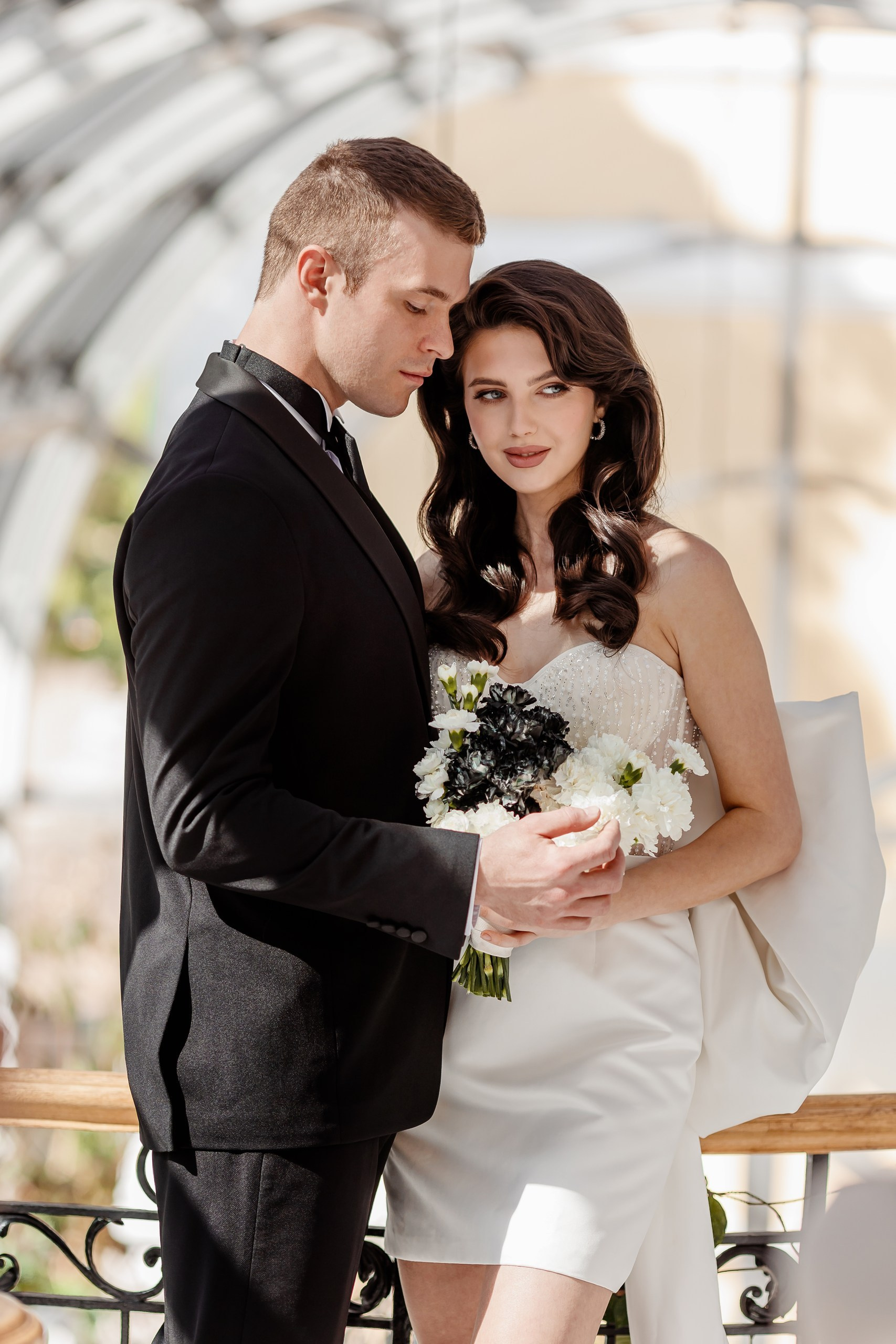 Свадебная фотосессия в «Оранжерее» в Усадьбе Державина в Спб