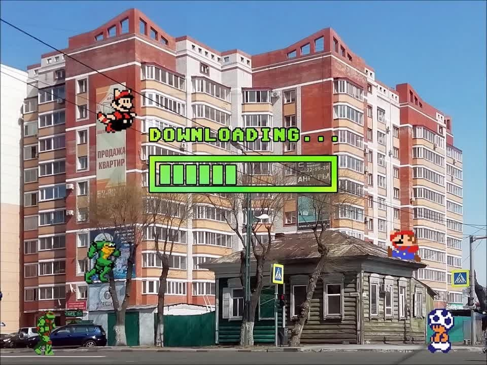 Urban fights. Художник Рыбак Николай