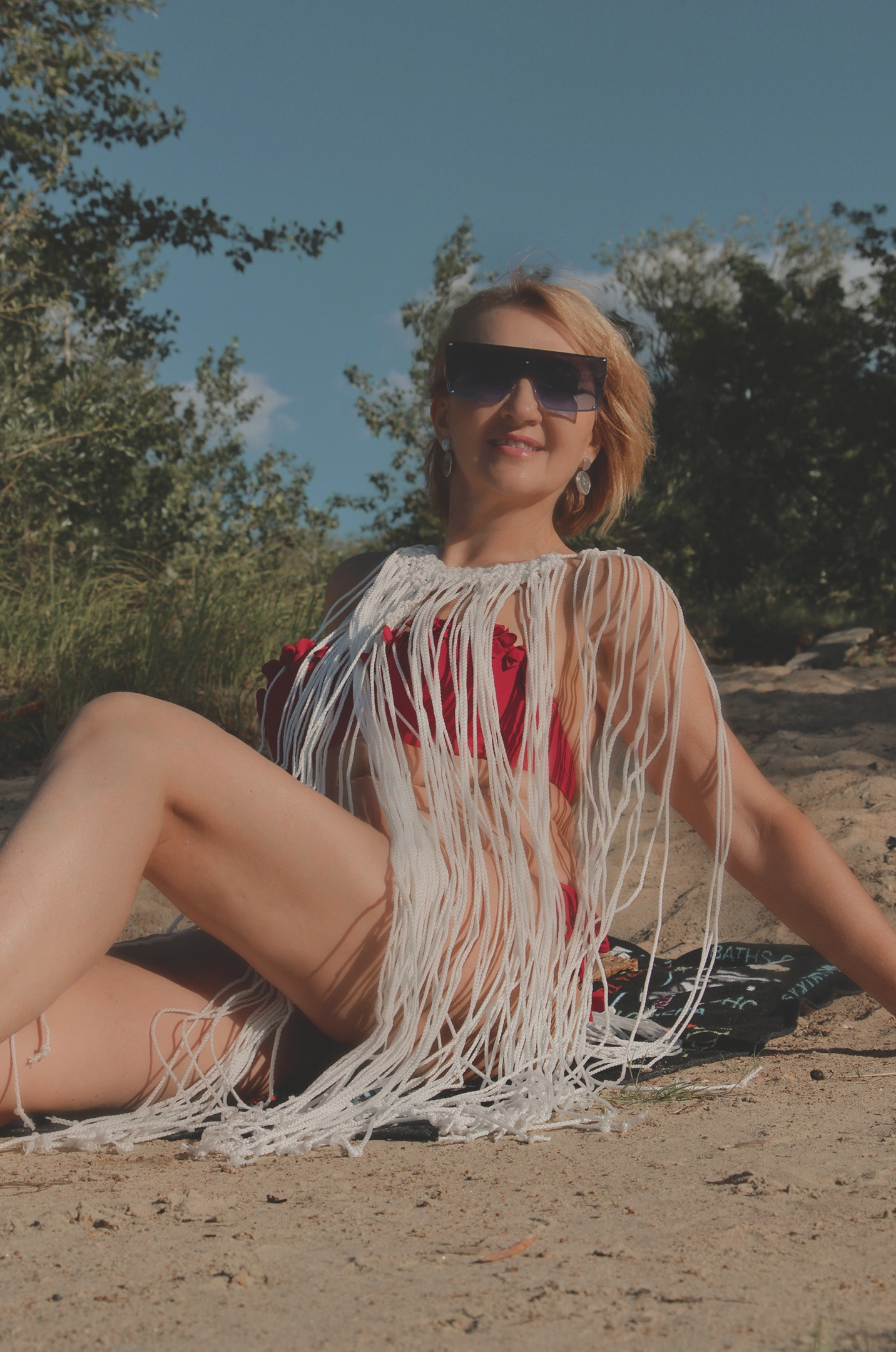 Пляж. Лариса. Творческая, семейная Фотосъемка ДоброДарова Елена Омск