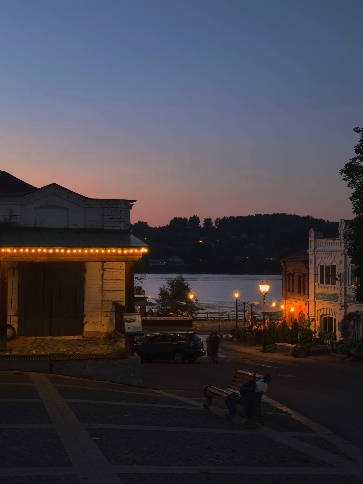 Плёс — лучший туристический город. Купить картину на холсте для интерьера|художник | дизайнер | архитектор Сергей Ратчин в Москве