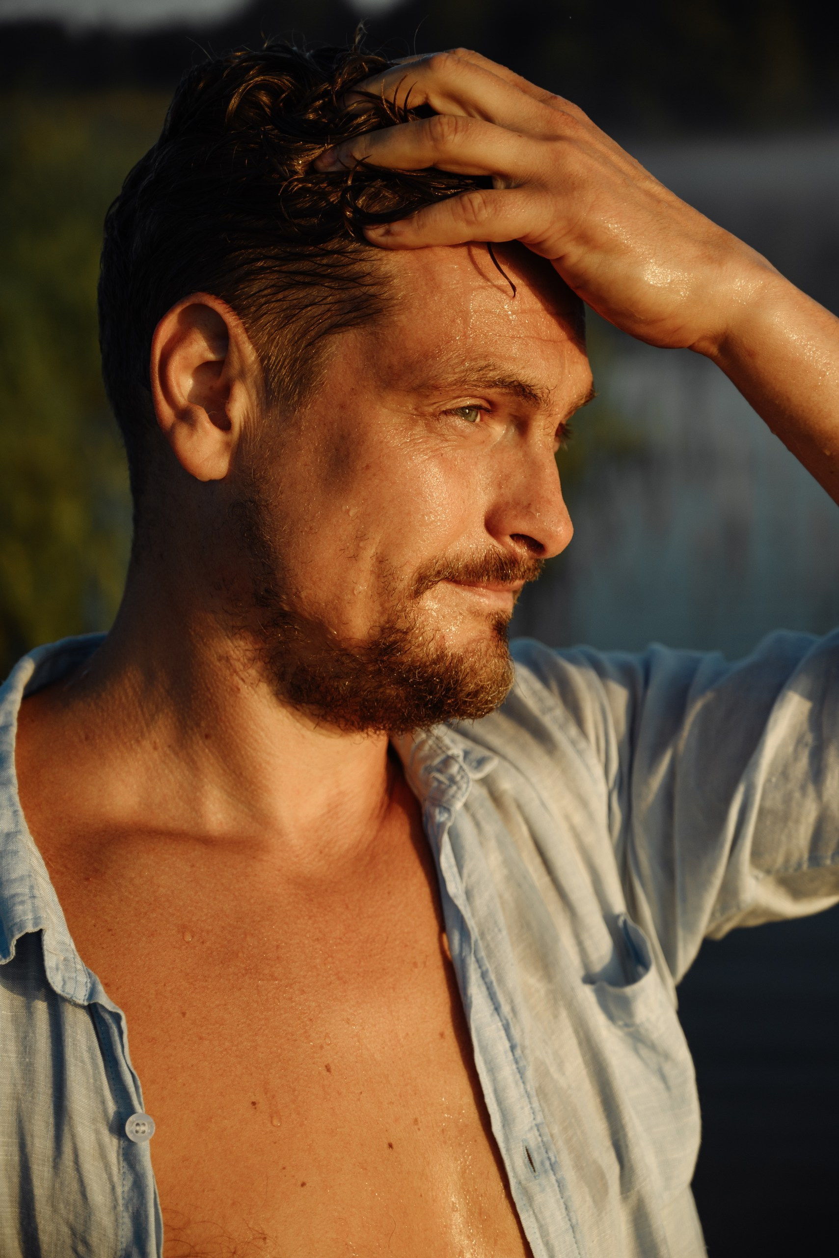 ПШЕНИЧНЫЙ МУЖЧИНА. Внутренний ландшафт. Фотограф в Москве и ближайшем Подмосковье