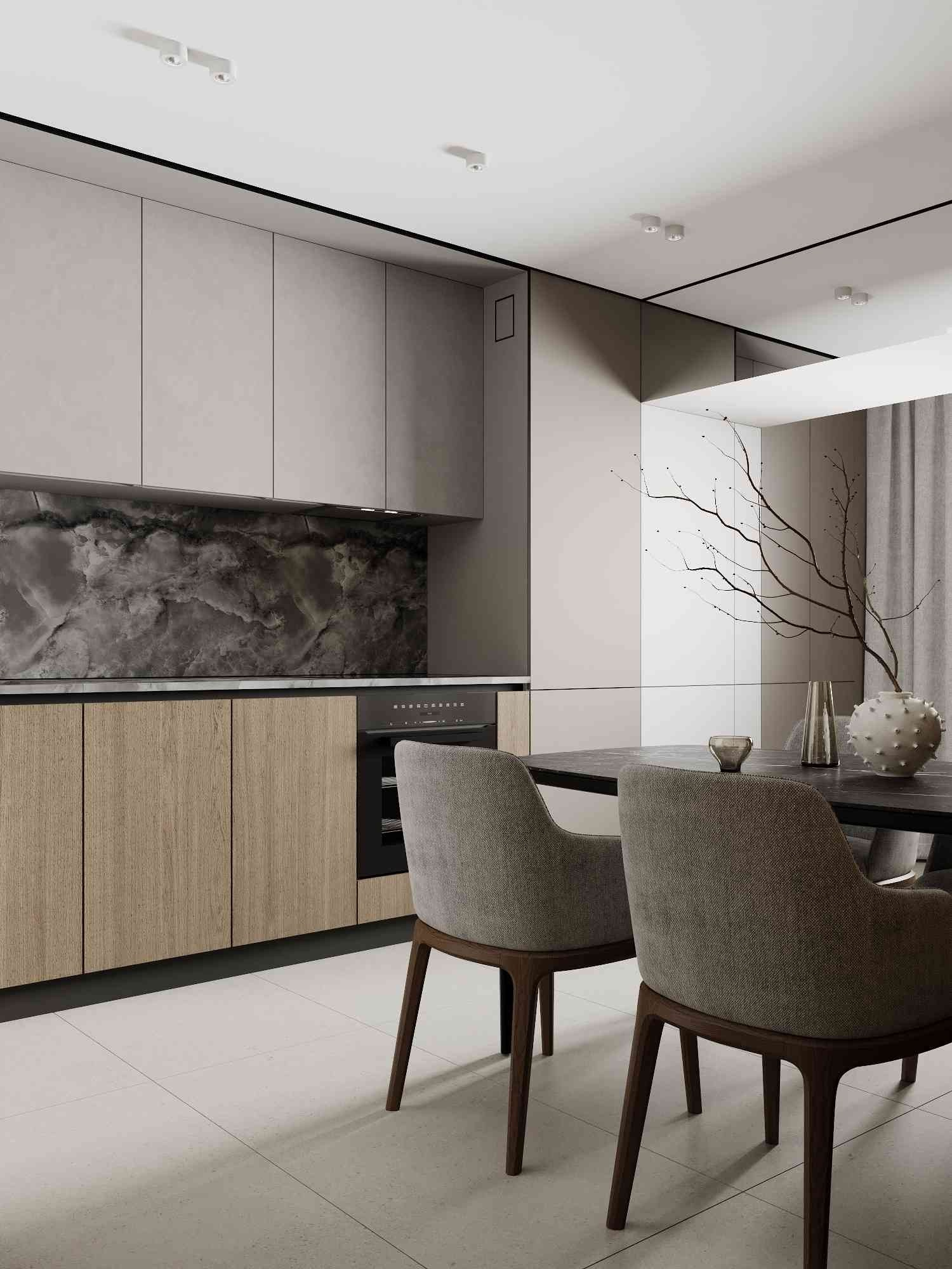 Дизайн интерьера квартиры для молодой семьи с ребёнком. Студия дизайна интерьера «Строчка» | Москва, Санкт-Петербург, Самара, Казань, Тольятти, Ульяновск и другие города России