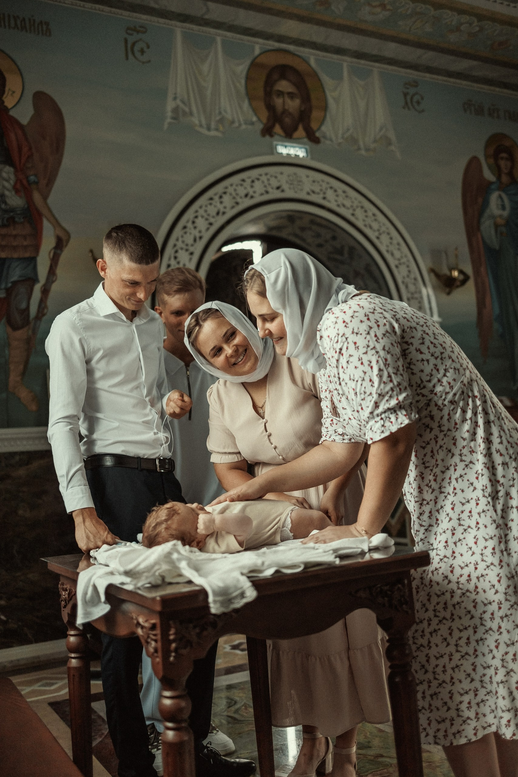 Фотосессия Крещения в Абинском районе
