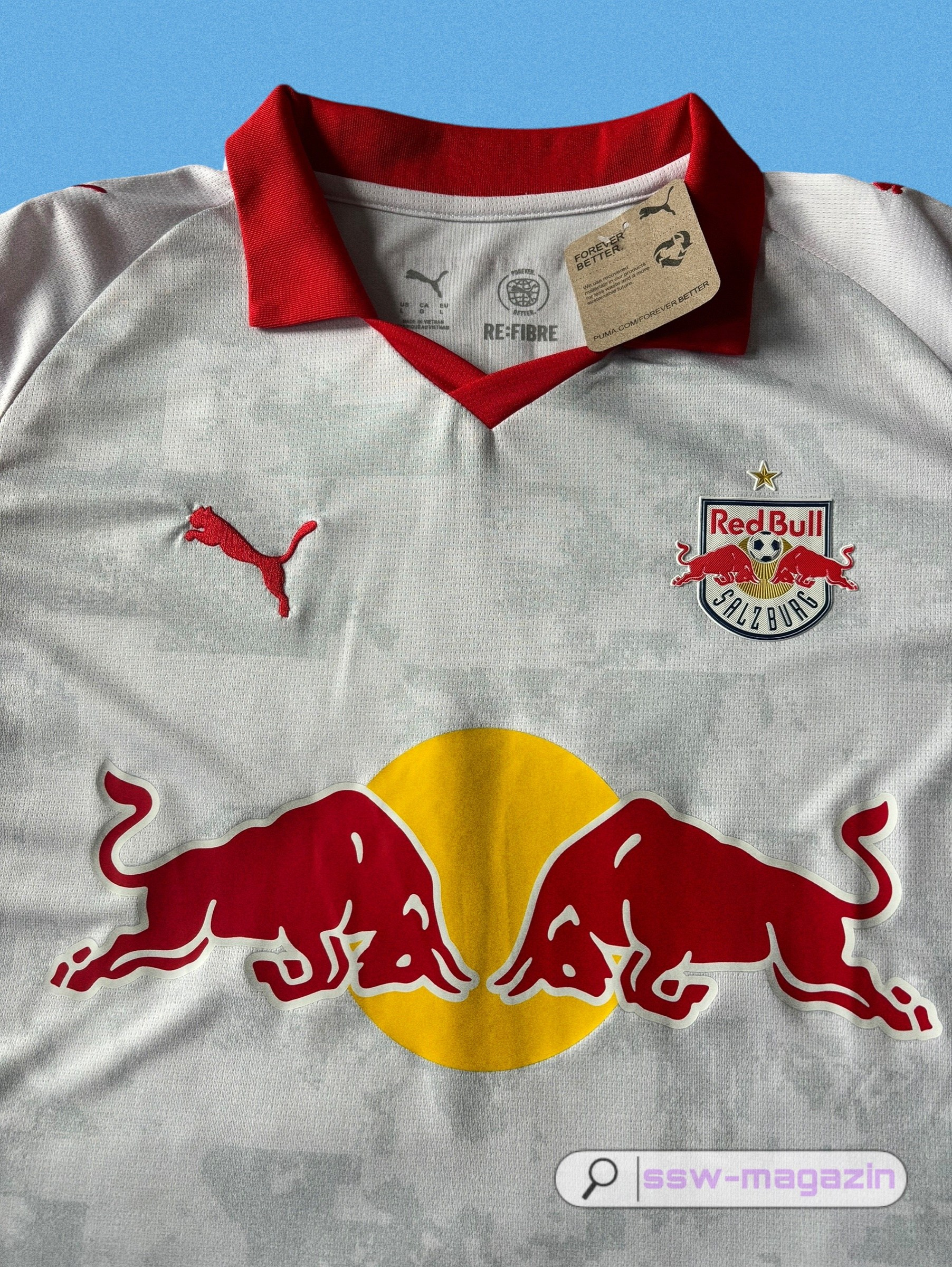 Футболка Red Bull Salzburg 2025-2026 купить. Футбольный магазин — ssw_magazin