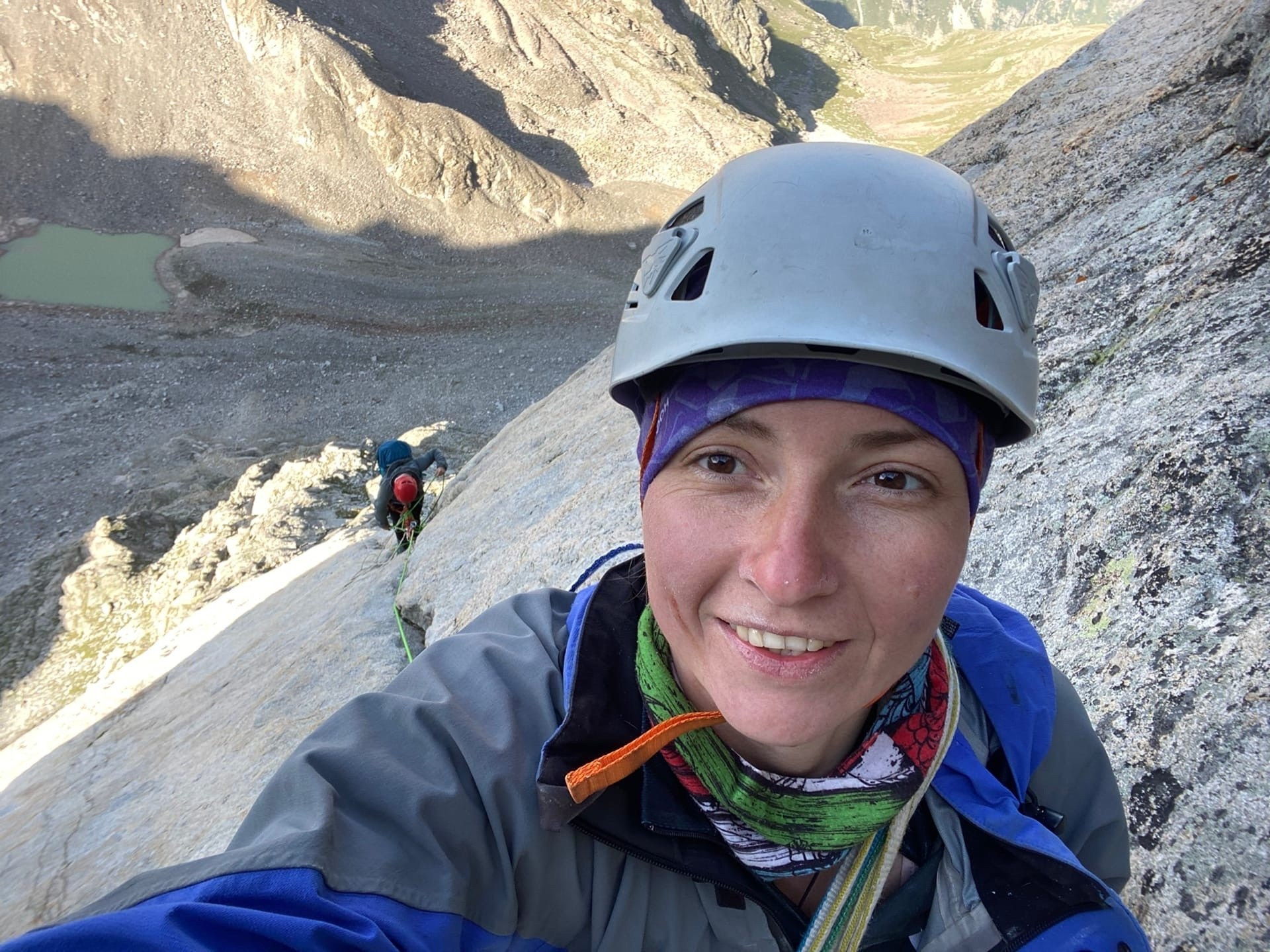 Pferderennen 02 — новая линия на «дикой» стене Кавказа. “Steel Angel”: women’s climbing award