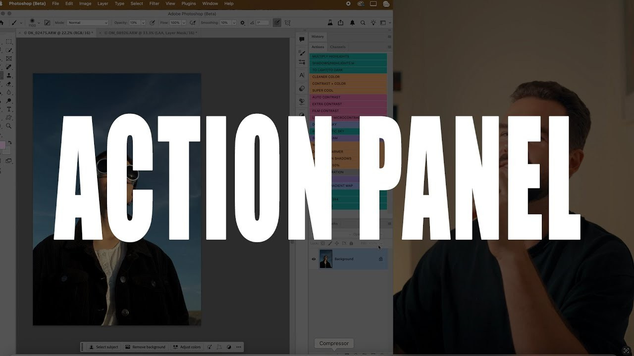 AUTHENTIC FILM. Visual artist Daniil Kontorovich