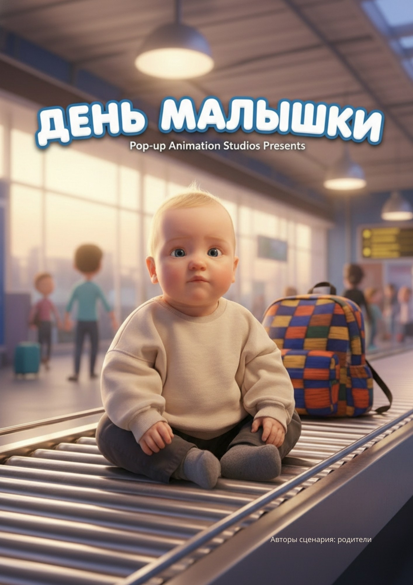 Детская книга-история «День малышки»