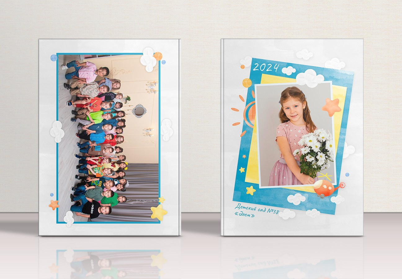 Выпускные альбомы для детских садов. XPLACEMEDIA — Виньетки в Актобе. Выпускные альбомы в Актобе