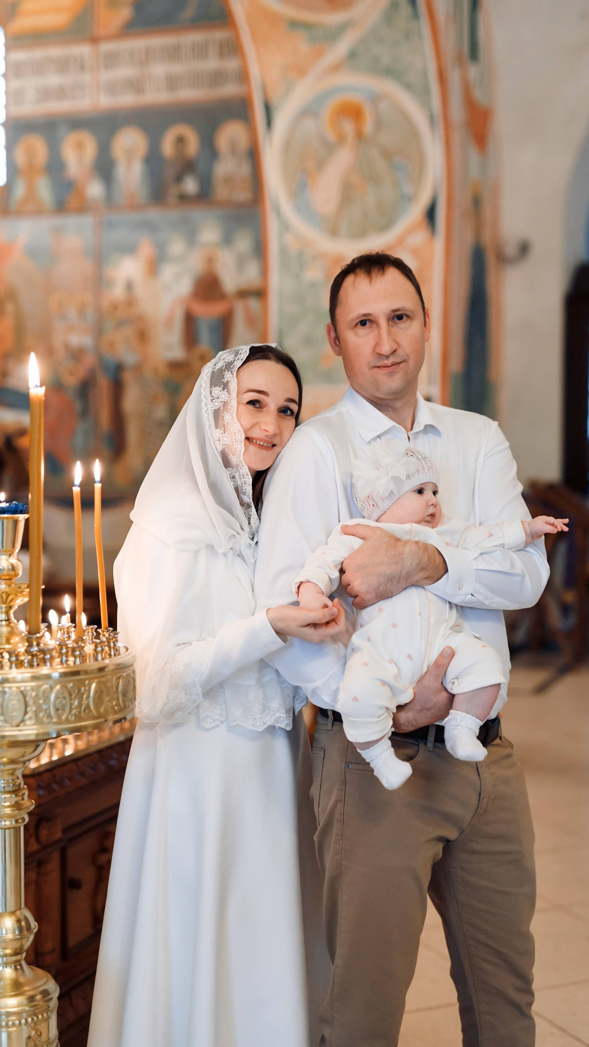 Крещение и венчание. Яна Кром Фотограф ньюборн в Москве