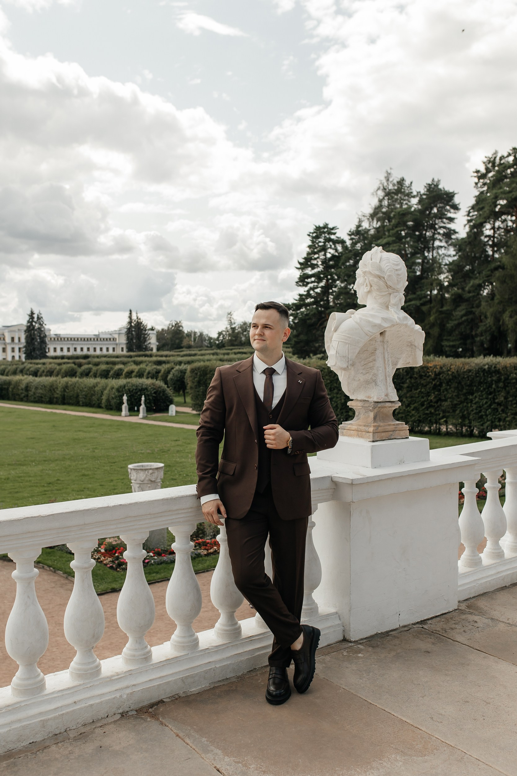 Свадебная прогулка в усадьбе Архангельское