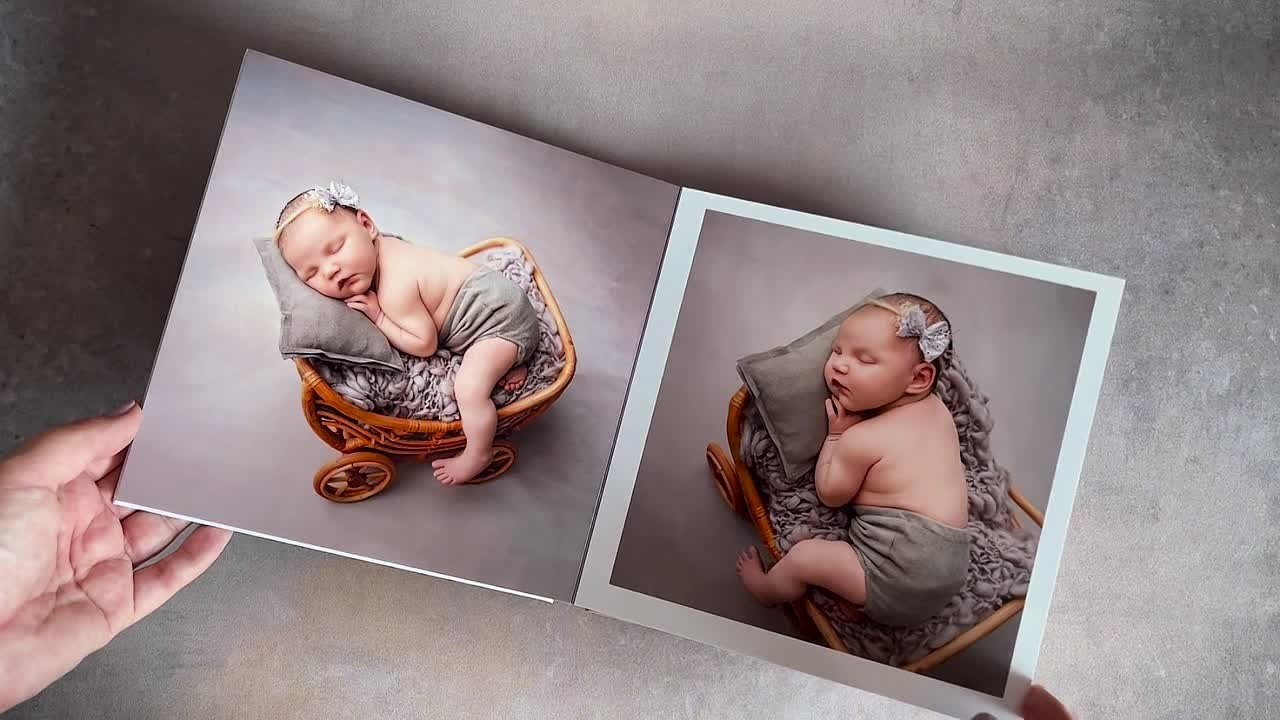 Фотокниги. Детский фотограф новорождённых в Барнауле Ксения Хомкина