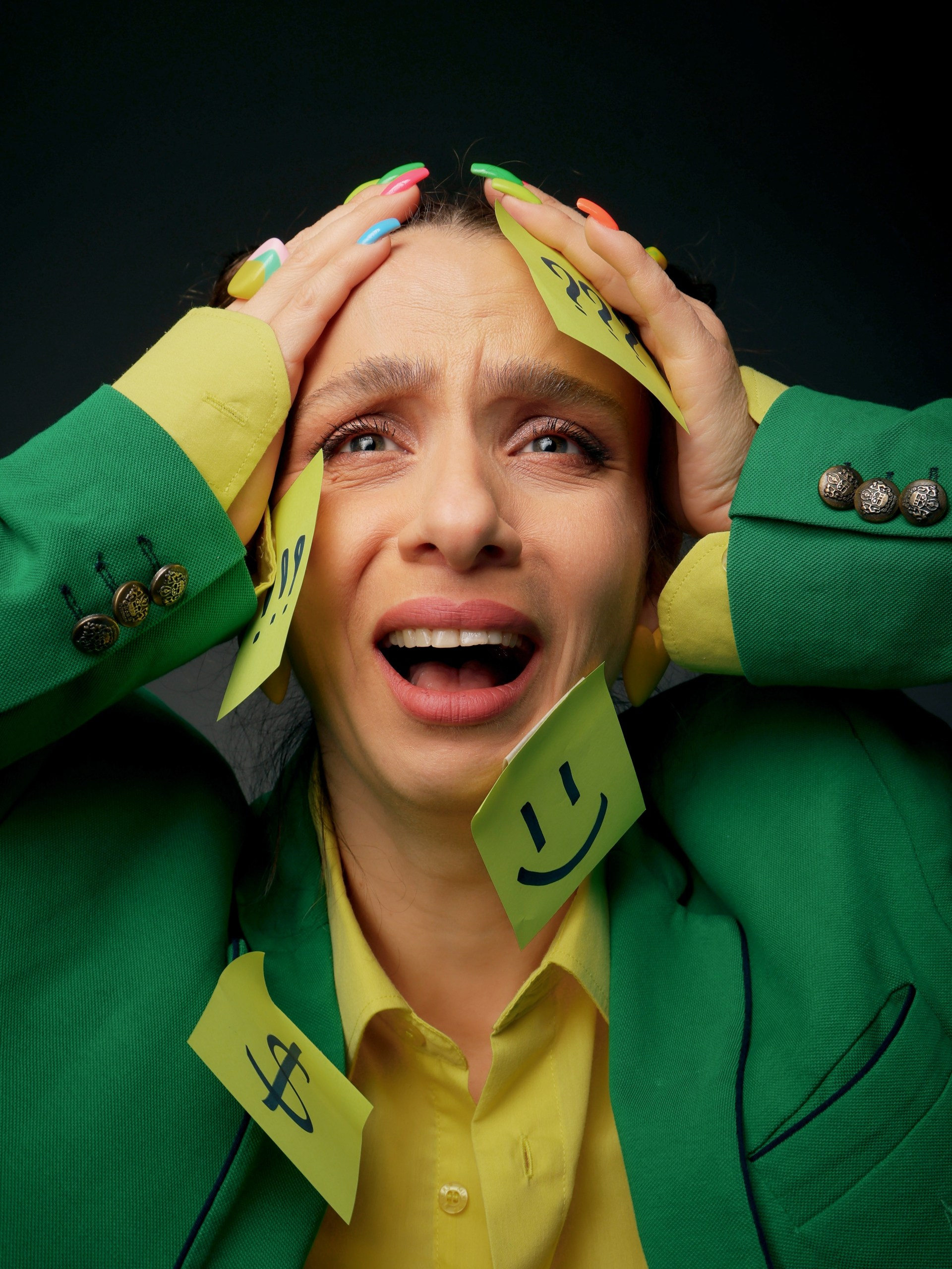 Фотосессия в студии для ведущей