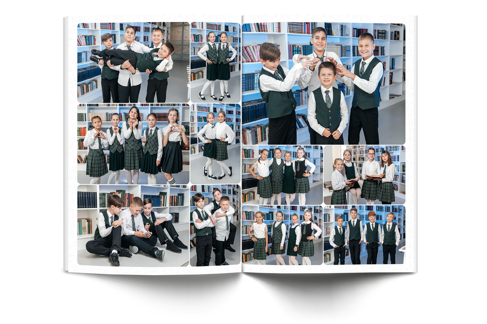 Начальные классы. Современные выпускные альбомы в Новосибирске