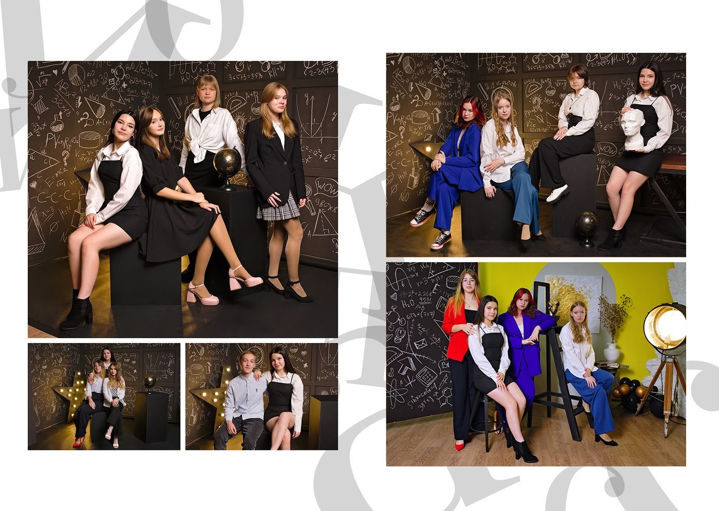 Выпускной альбом на 4 разворота. Выпускные альбомы в городе Саров